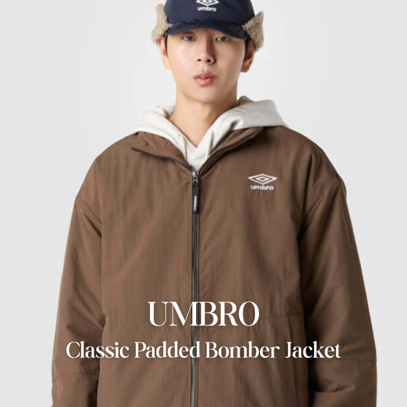 【代購】UMBRO Classic Padded Bomber 經典鋪棉飛行外套