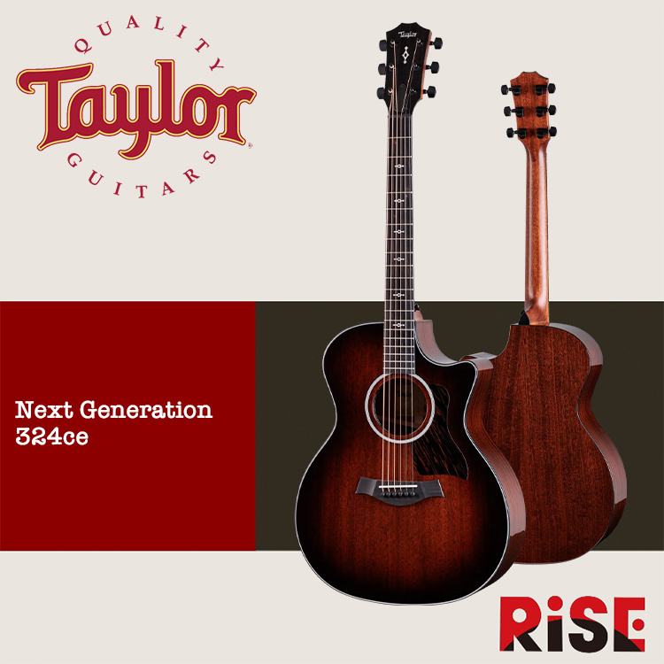 Taylor Next Generation 324ce 桃花心木 全單板 木吉他