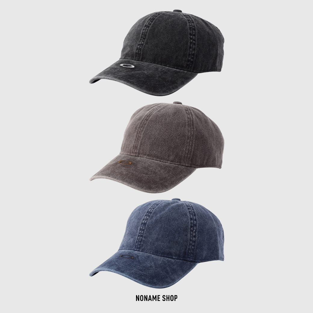 OAKLEY ESSENTIAL BRIM LOGO CAP 水洗 老帽 三色 (男/女款)