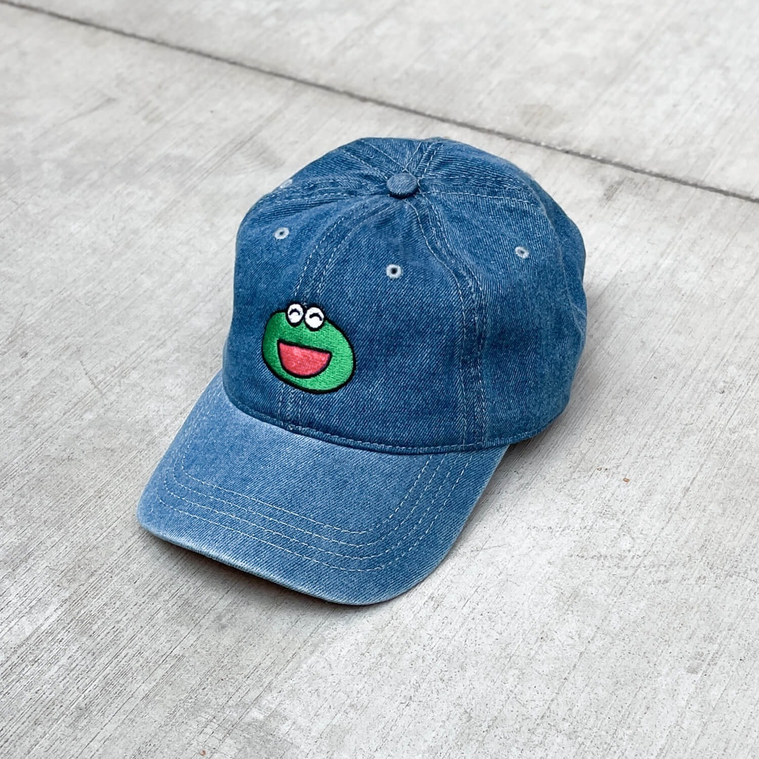 最後の手段 - Frog Cap - Denim Medium Wash - Saigo no Shudan