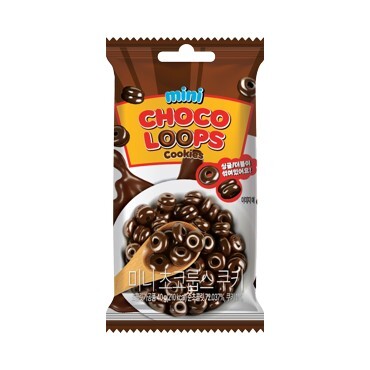 韓國 CU超商 迷你巧克力甜甜圈餅乾 40g