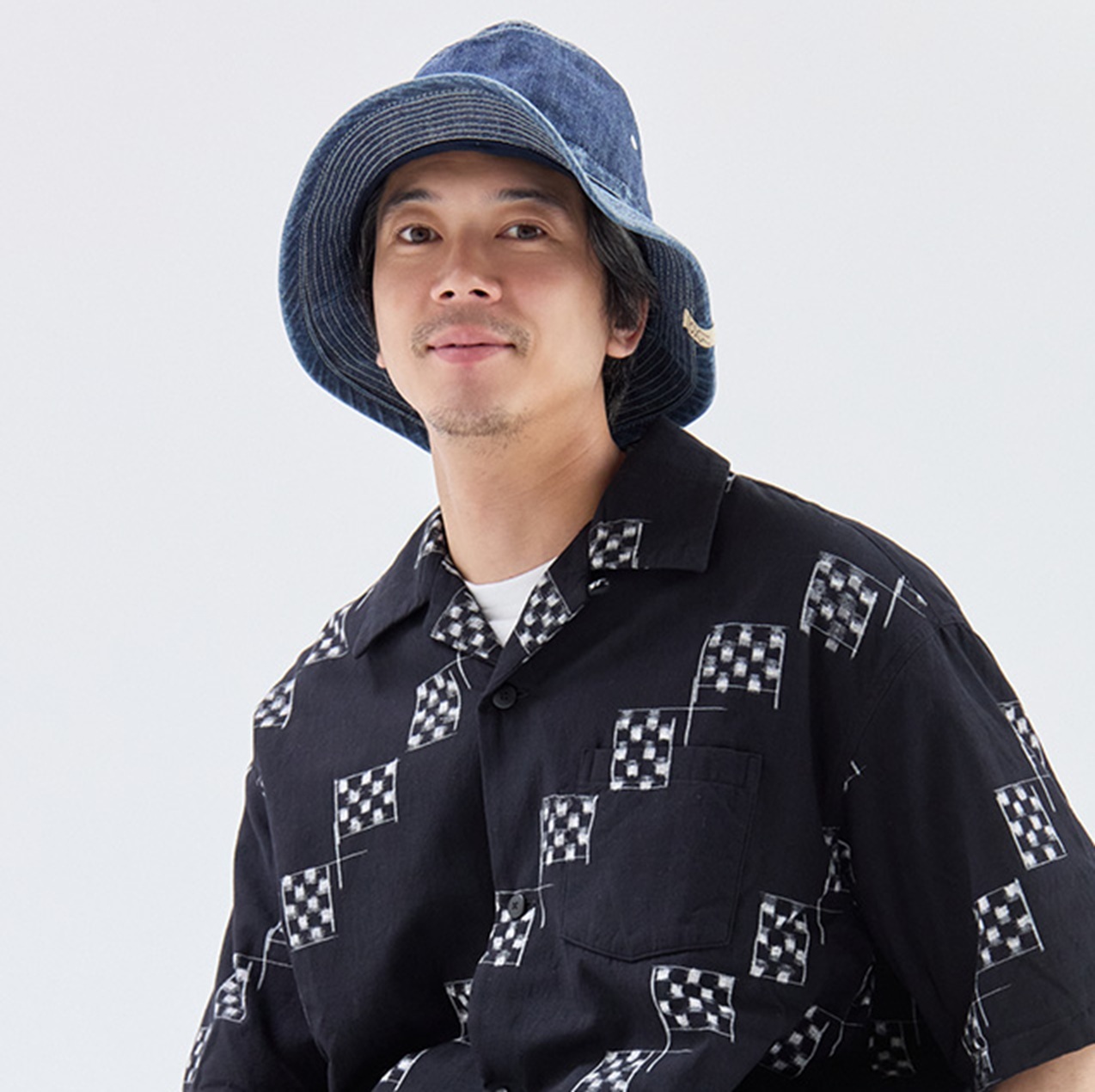LAST PCS: VISVIM BUCKLEY DENIM CAP DMGD - PRE ORDER ITEM (預訂中)