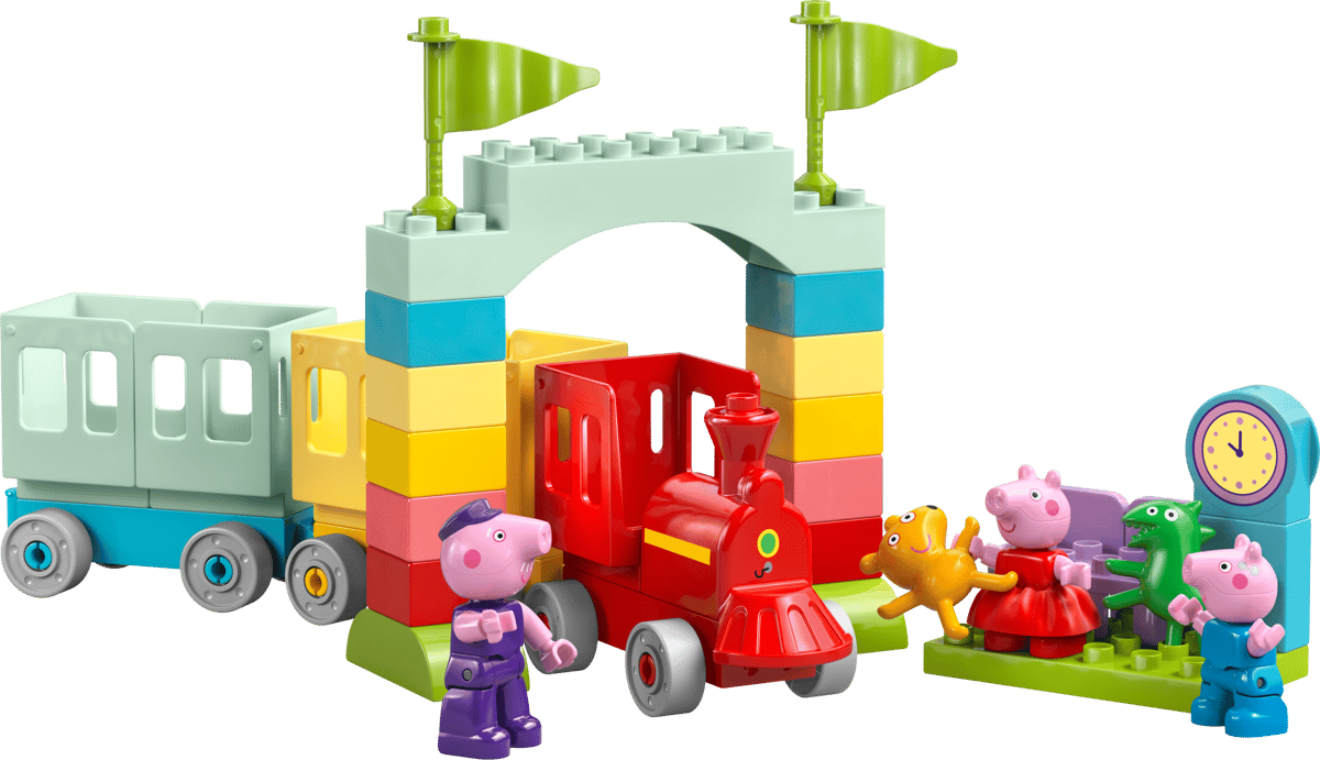 樂高 10466 跟爺爺一起搭火車 │ DUPLO系列 │ 飛米樂高專賣店