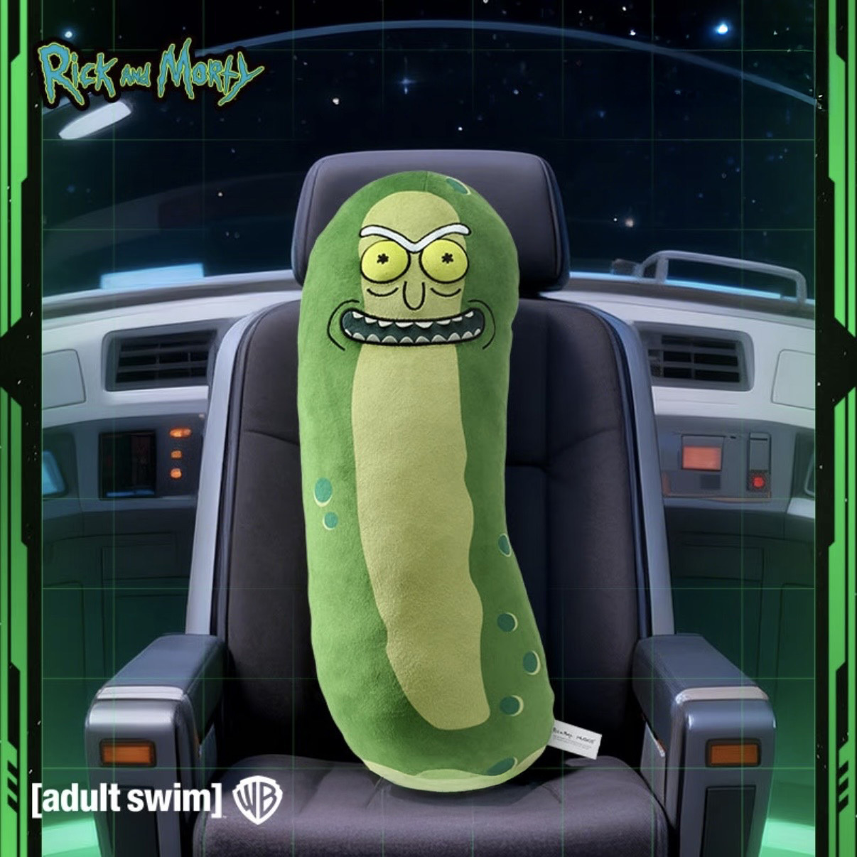 Rick And Morty 瑞克與莫蒂 醃黃瓜 瑞克熊 使命必達先生 玩偶 抱枕 靠枕 擺設 官方正版授權 / 預購