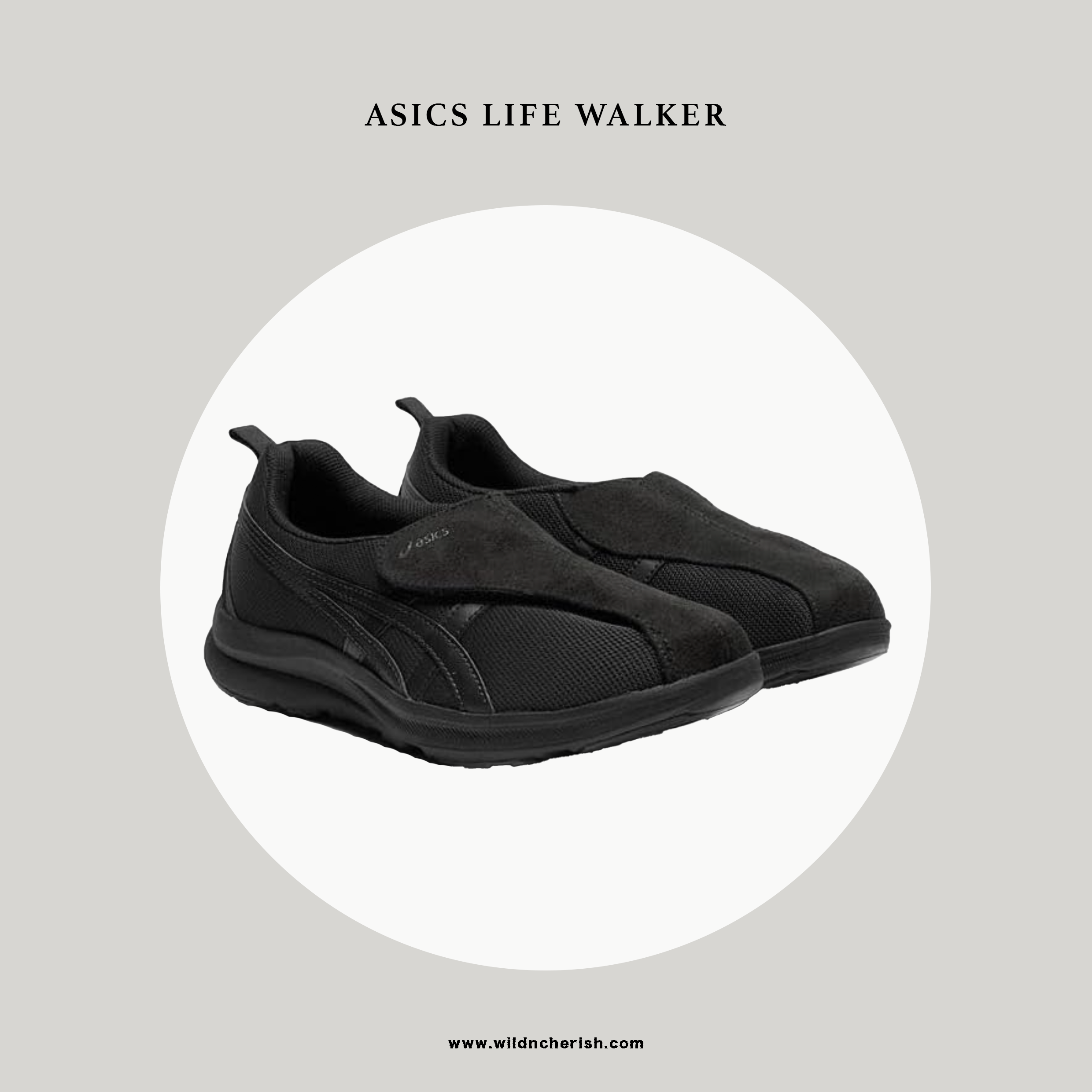 預訂 | Asics Life Walker 黑色 女裝