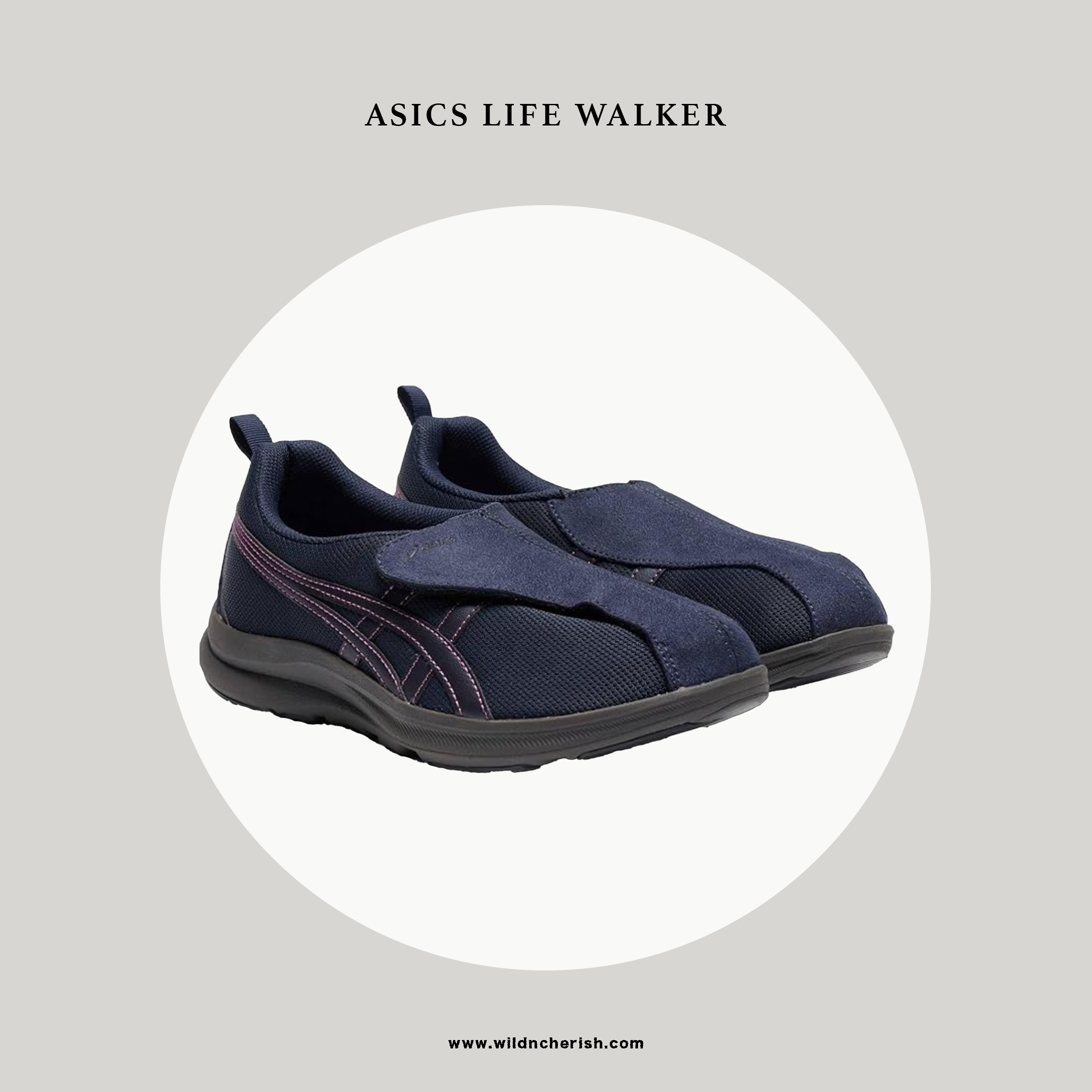 預訂 | Asics Life Walker 藍色 女裝
