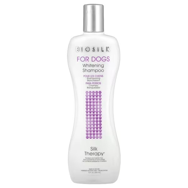 【直播】LX022803 BIOSILK 犬用淺色毛孩專用亮白香波 355ml