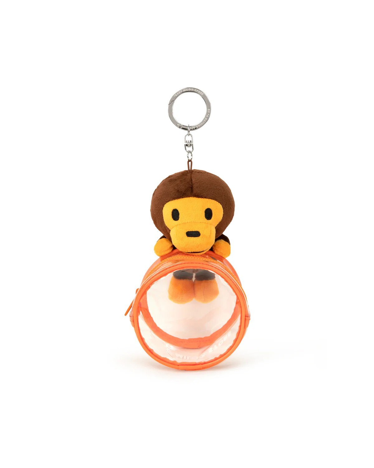 -(C014)-A BATHING APE PLUSH BABY MILO KEYCHAIN POUCH 毛絨 收納袋 鑰匙圈-0MXACW4471XXQ