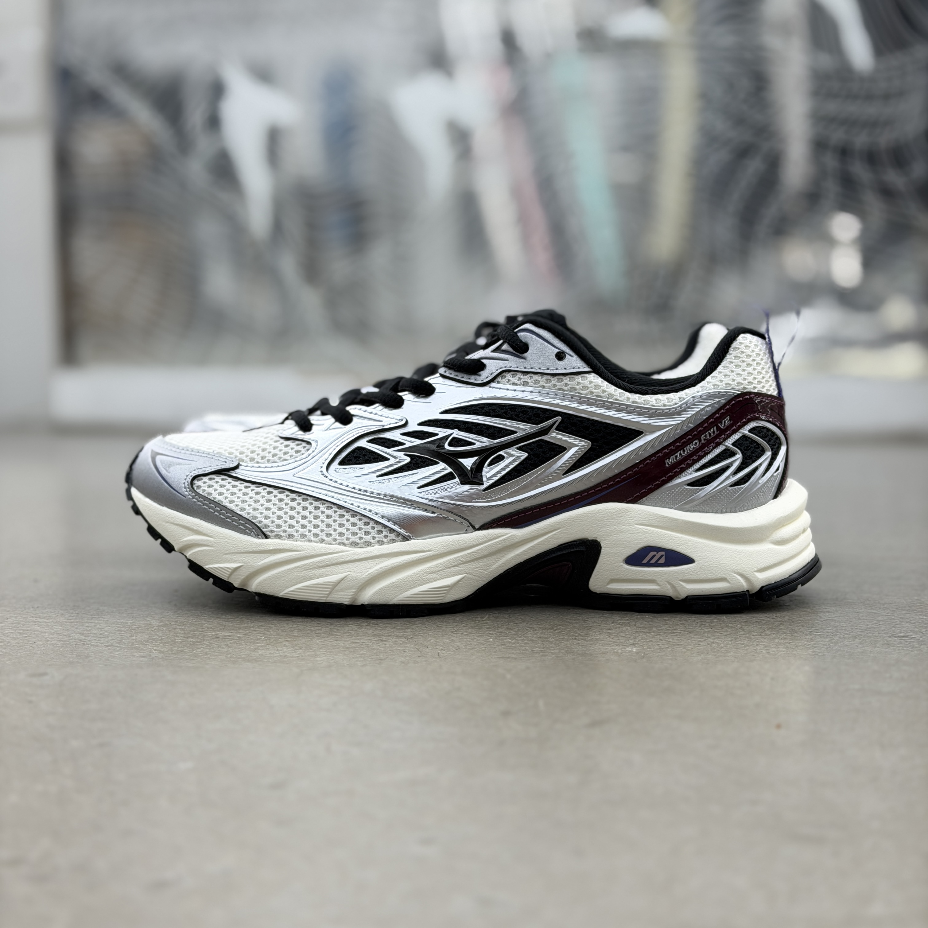 Mizuno FIYI V2 Silver Red l D1GH241515