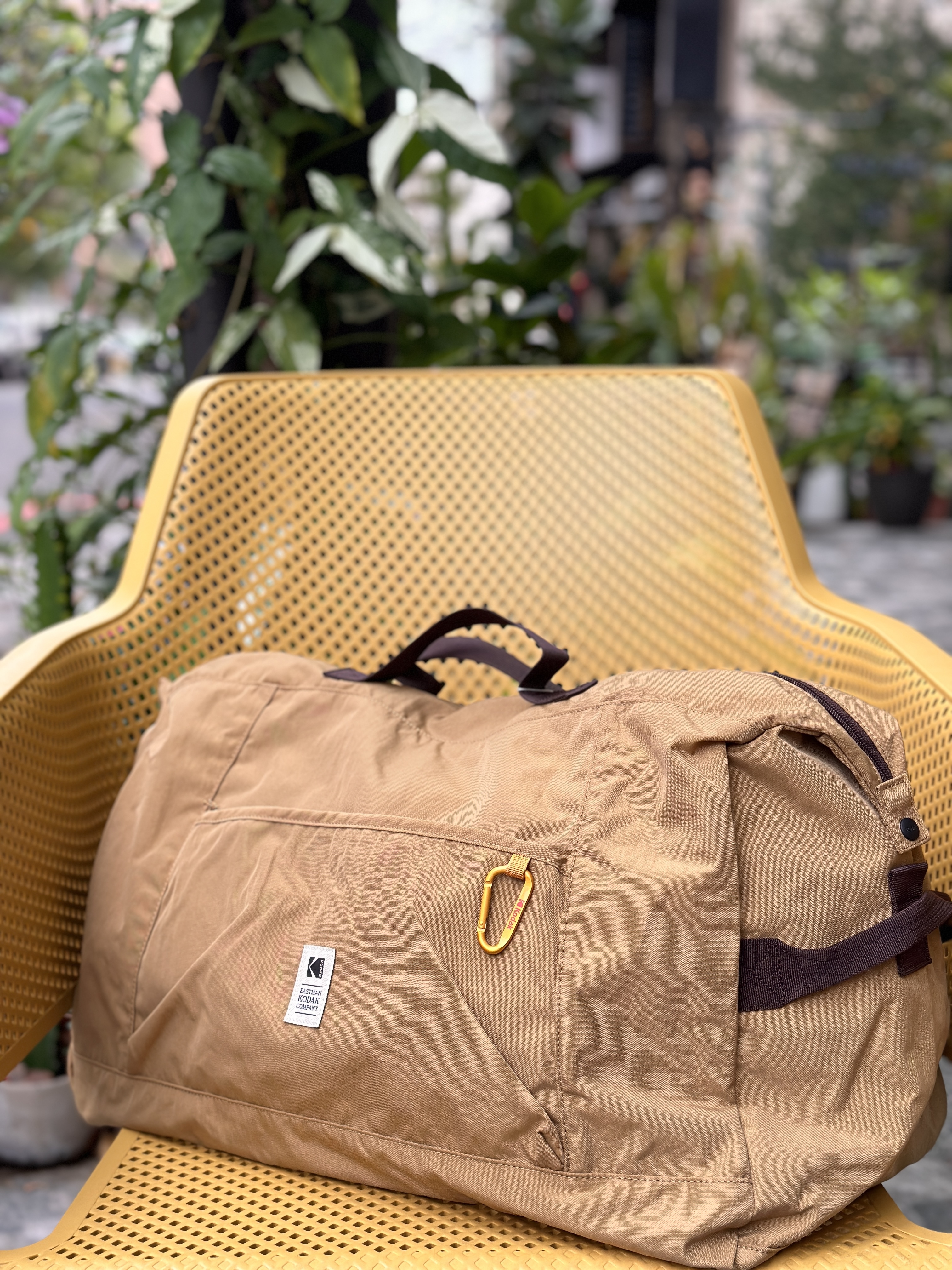 【現貨】Kodak 柯達 Hardy 大款 圓筒行李袋 行李袋 可放行李箱拉桿上 K6143RBG95｜K5343RBG95