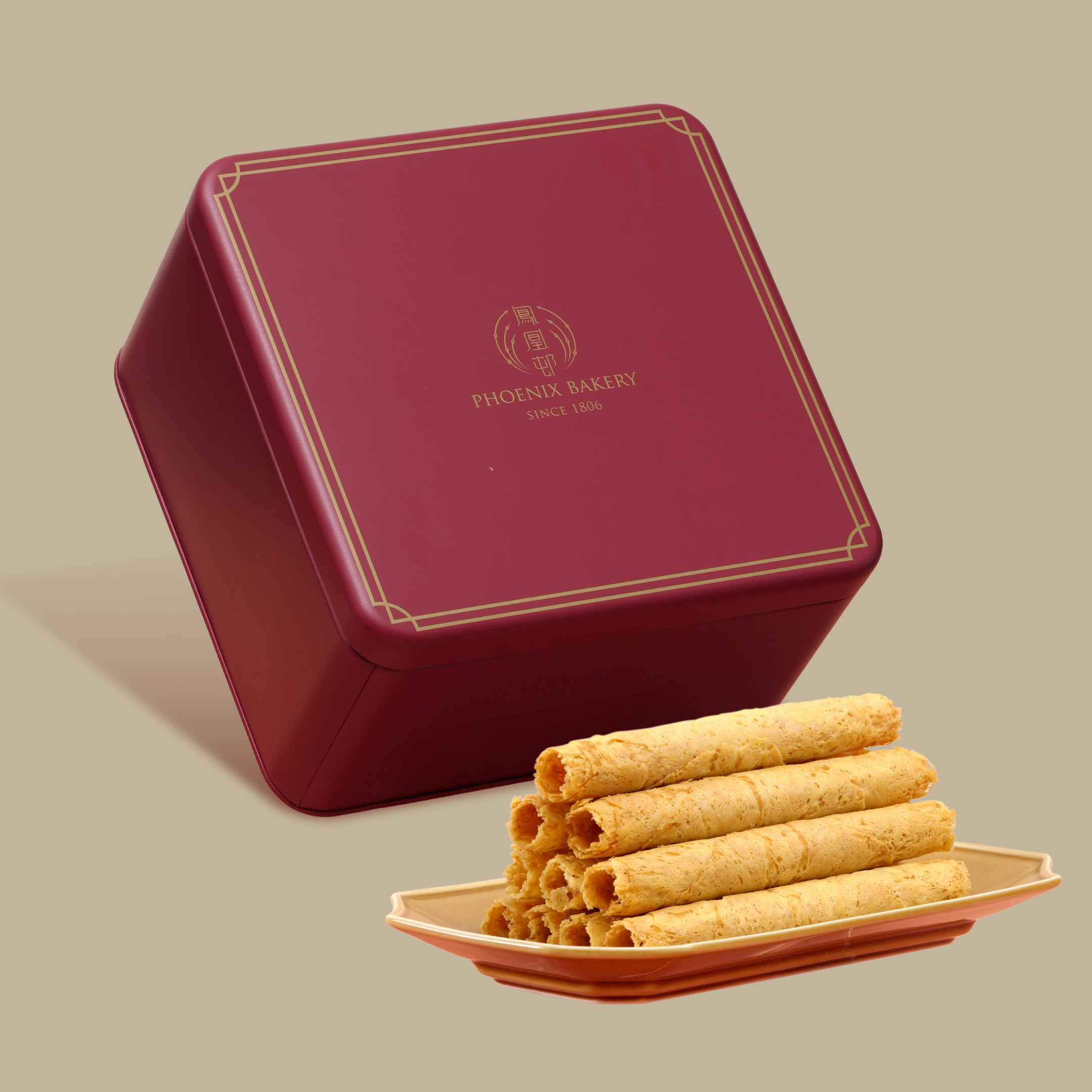 鳳凰邨蛋卷椰子味 (380克)