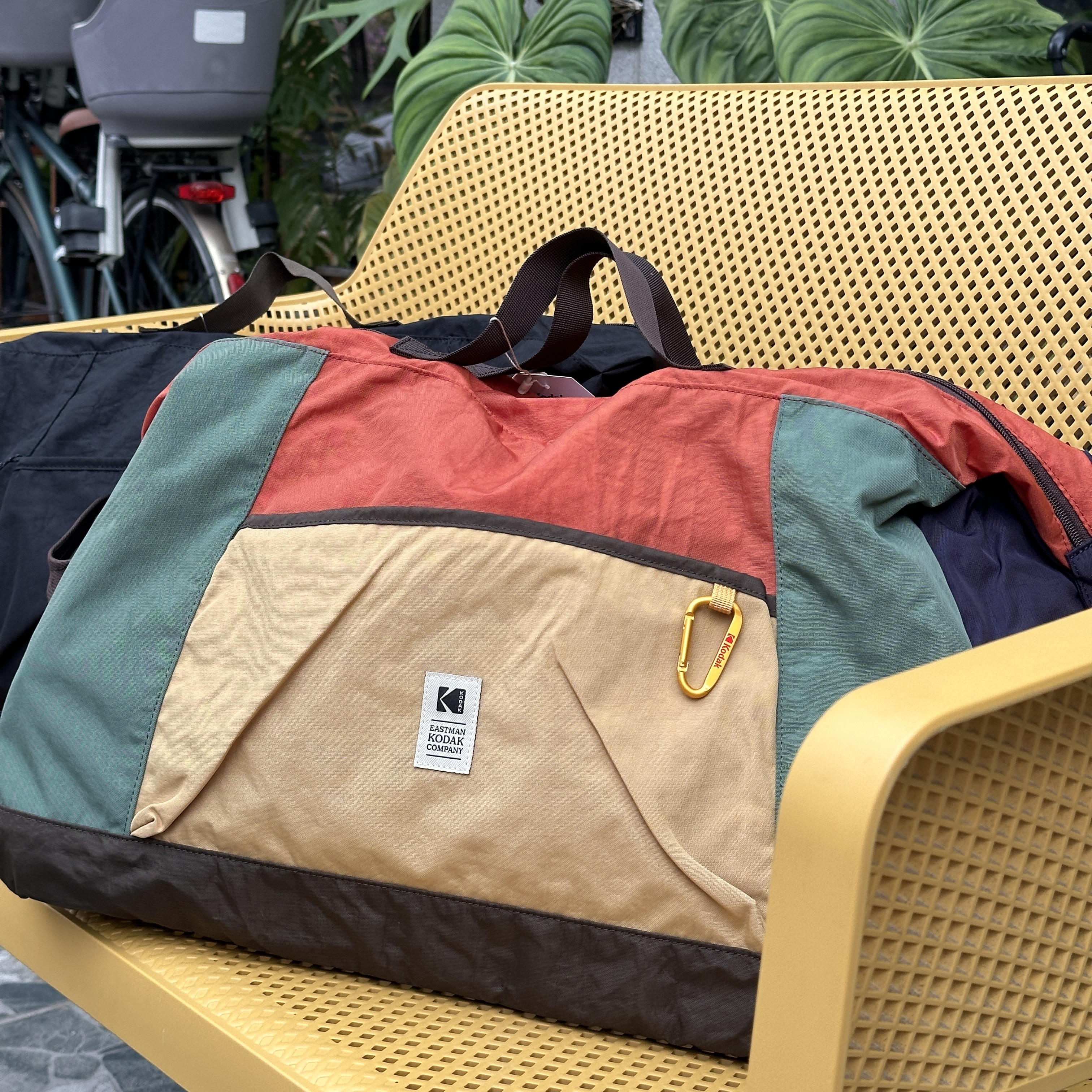 【現貨】Kodak 柯達 Hardy 大款 圓筒行李袋 行李袋 可放行李箱拉桿上 K6143RBG95｜K5343RBG95