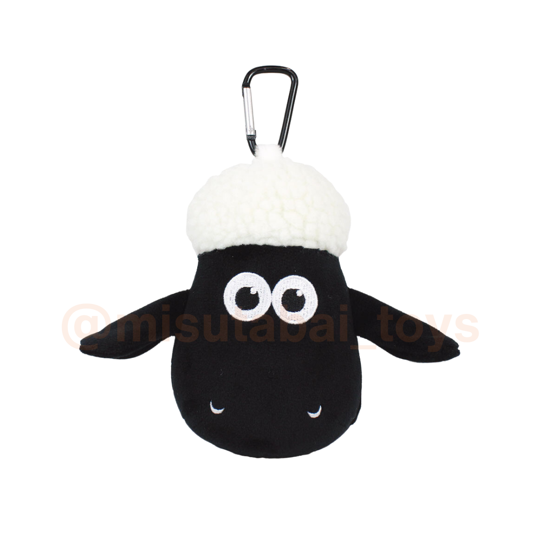 Shaun the Sheep Zipper Mascot with Carabiner Shaun