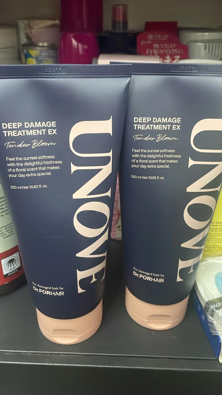 現貨 UNOVE深層損傷護理護髮EX（Tender)（#919右）