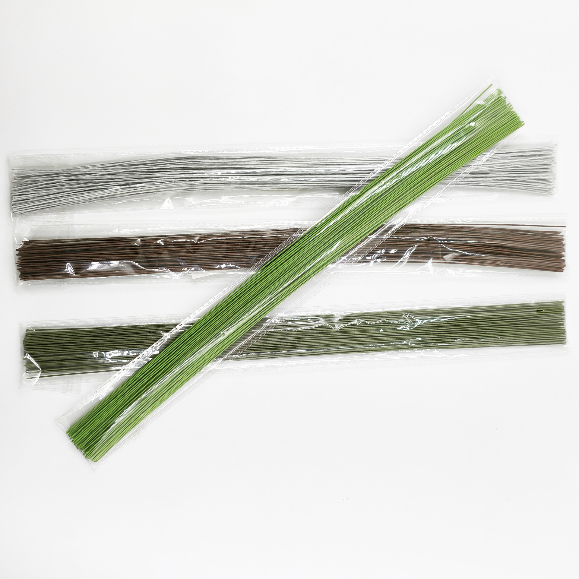 【台灣現貨速發】花藝鐵絲 綠鐵絲｜手工材料 鐵絲