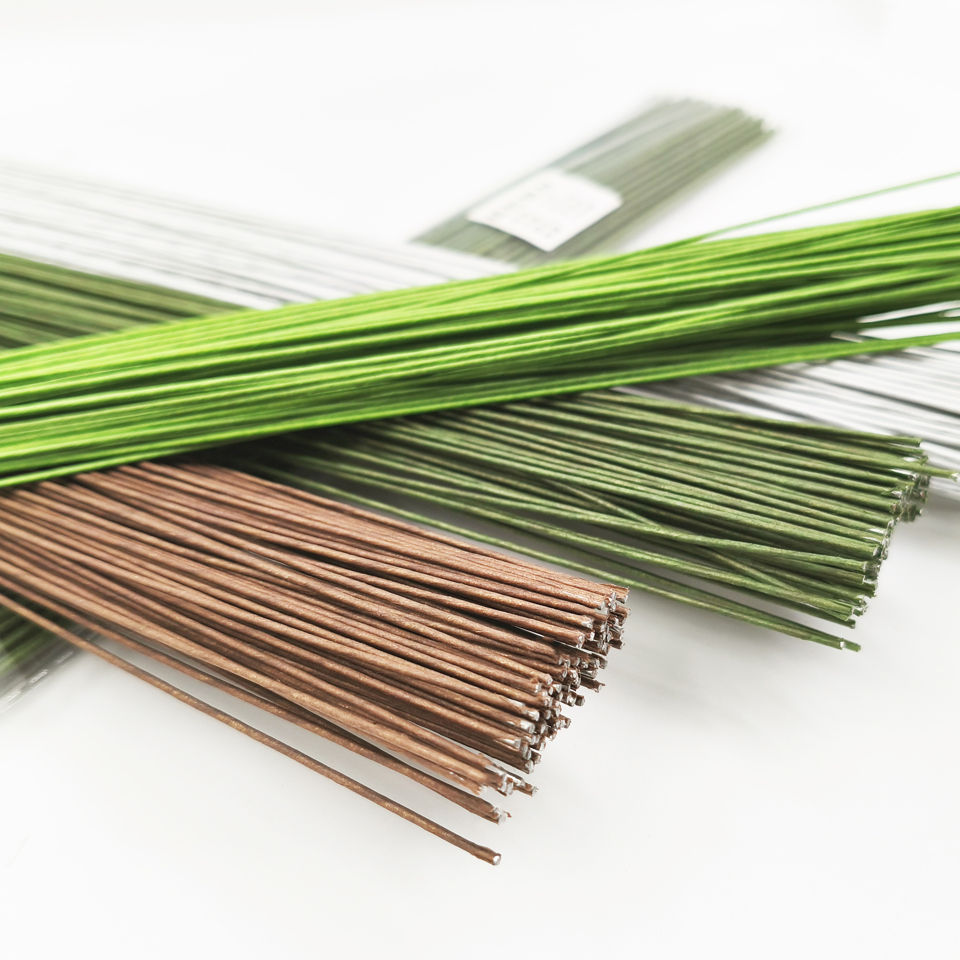 【台灣現貨速發】花藝鐵絲 綠鐵絲｜手工材料 鐵絲