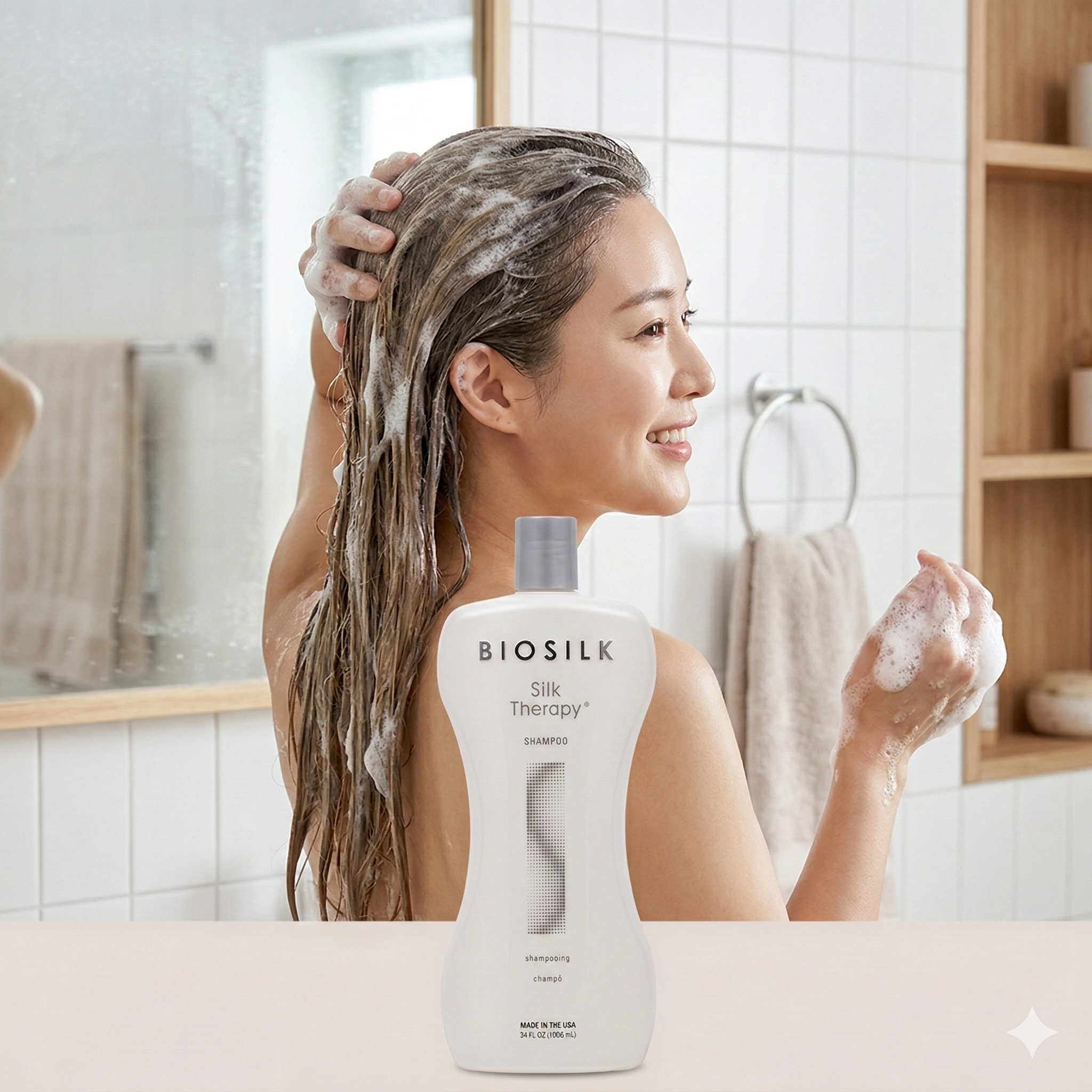 【直播】LX022804 BIOSILK 專業級洗護大容量套裝 (34 oz x 2)