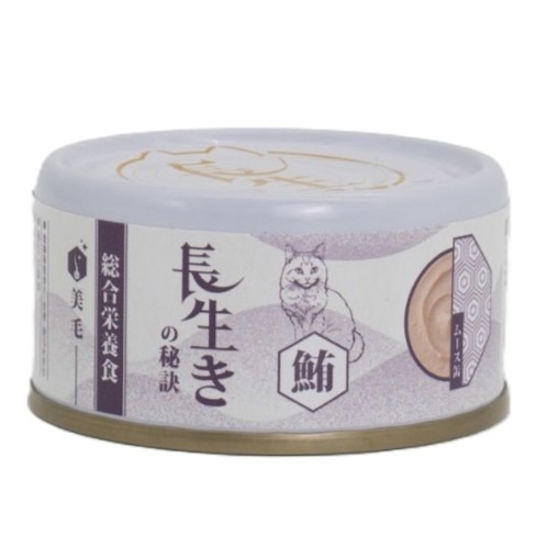 長生 貓系列罐頭 -  吞拿魚慕絲 80g