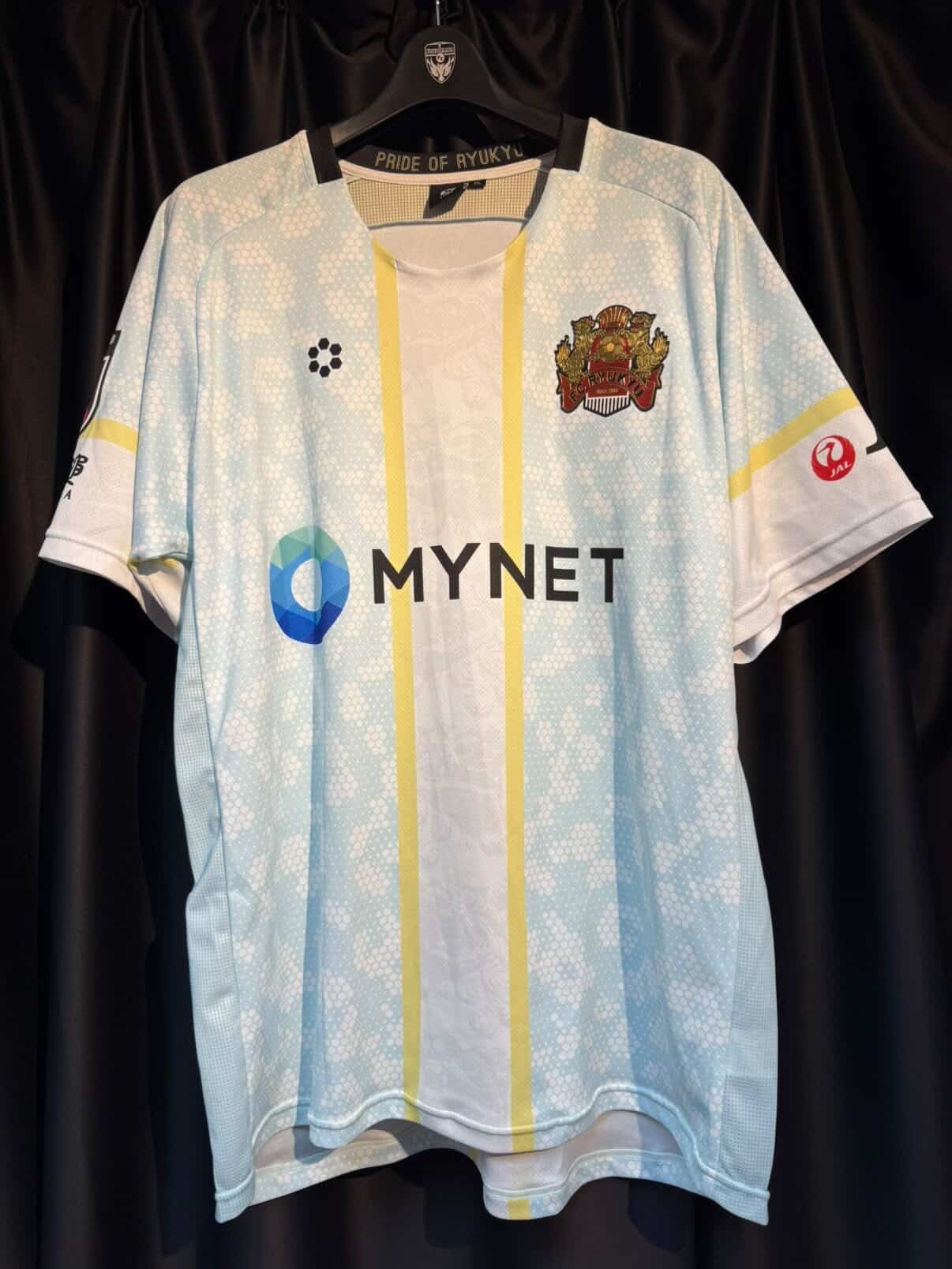 2021 FC琉球 2ND 球員版 #9 L.YONG JICK 李榮直 (USED , 7/10)