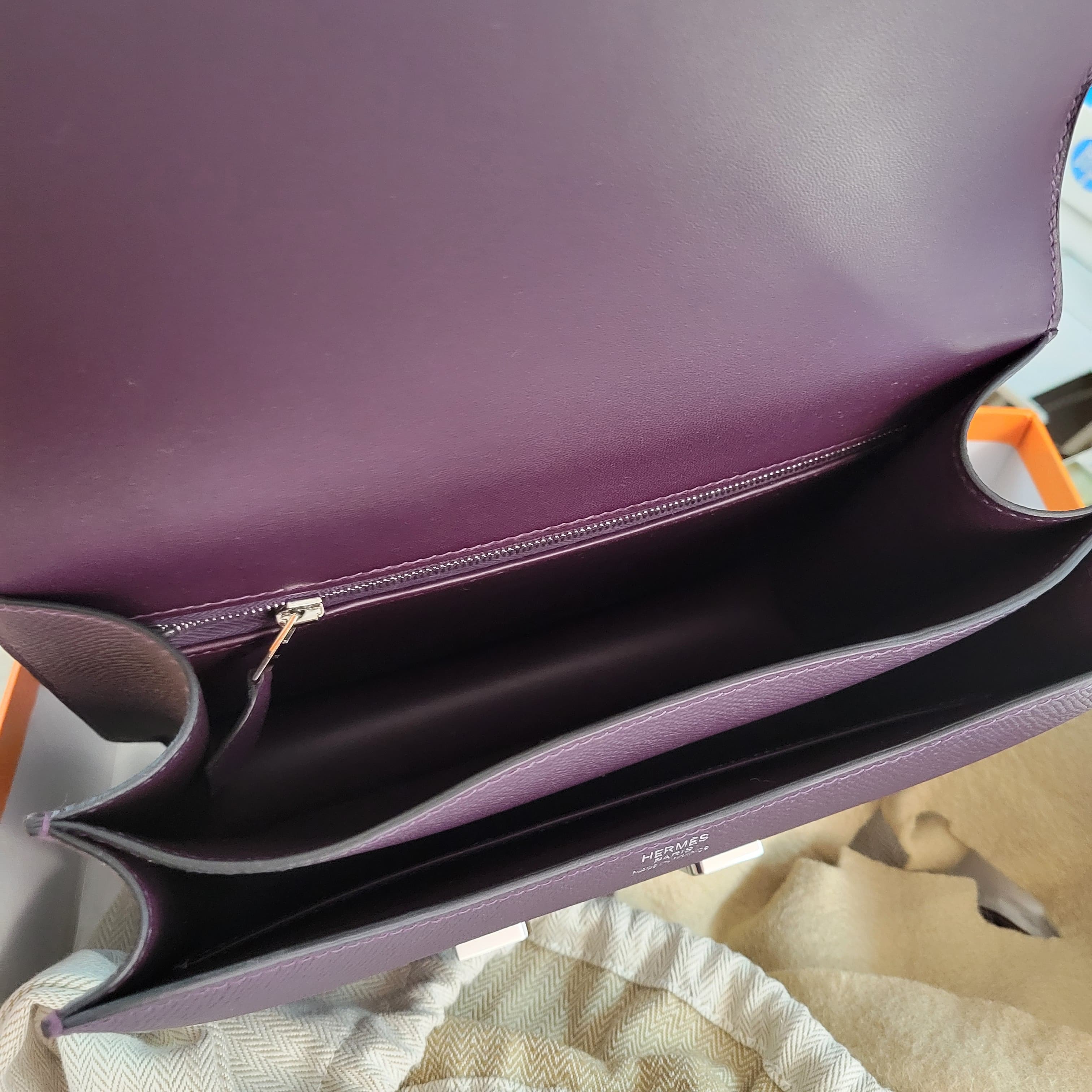 99%New/UNUSED Constance 24 Raisin CK 葡萄紫銀扣