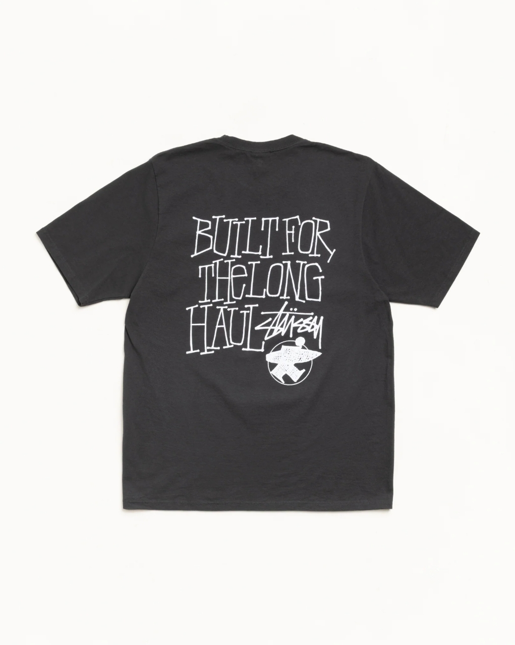 Stüssy STUSSY LONG HAUL TEE PIGMENT DYED 衝浪小人長板短T 4色