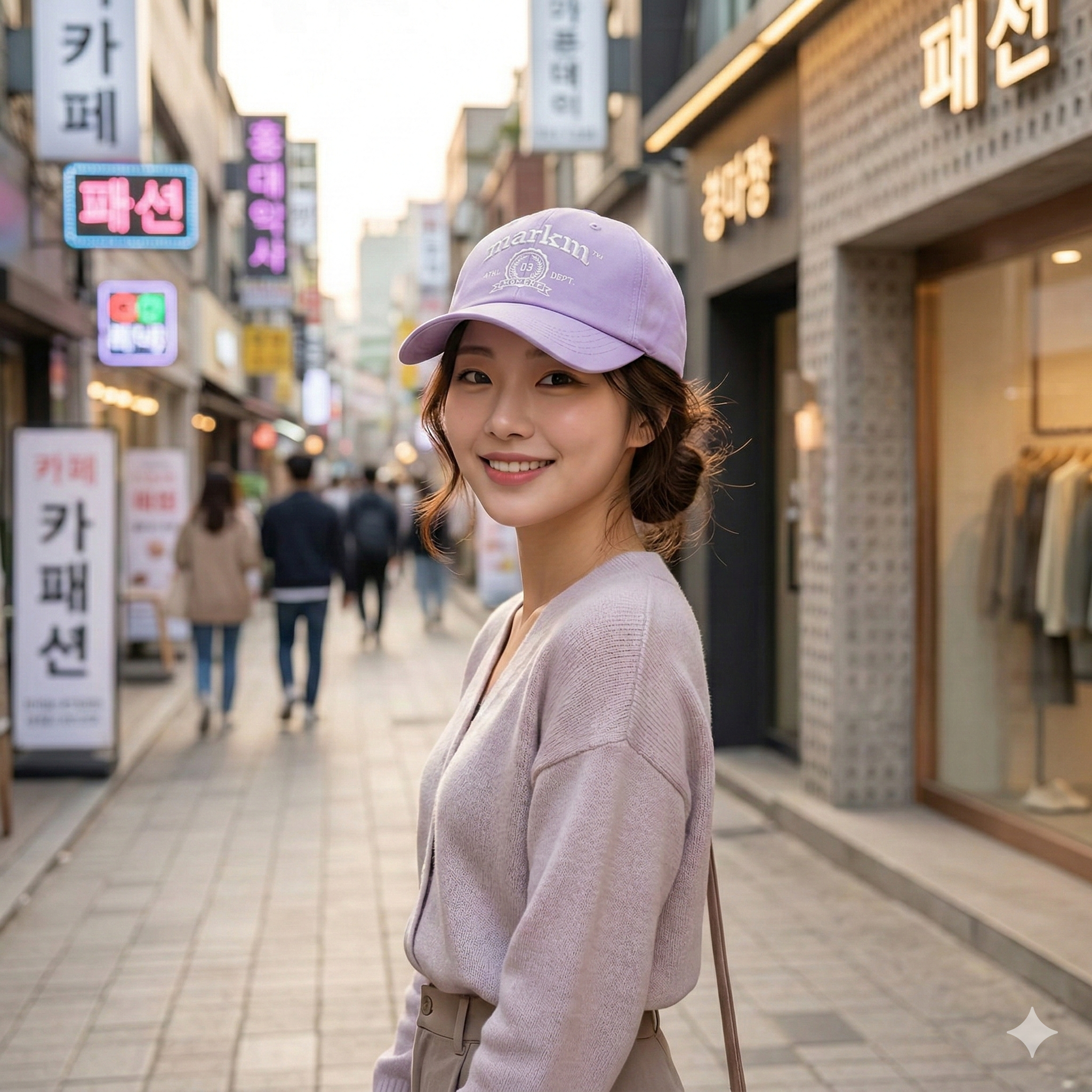 【韓國預購】AKR022514 MARKM 大學 Logo 棒球帽