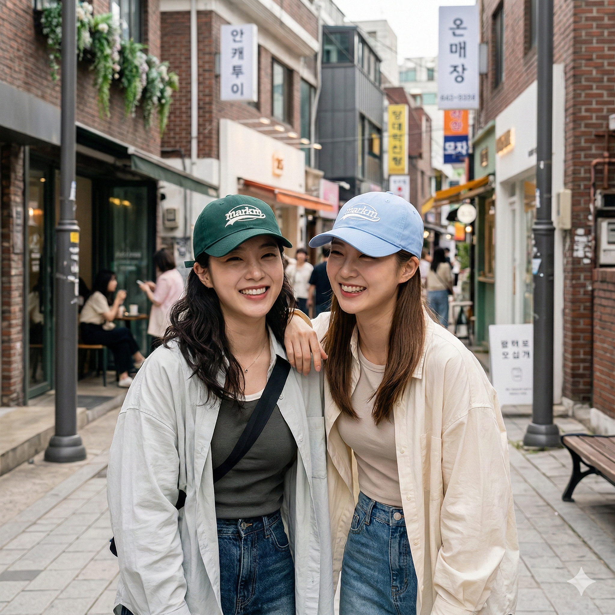 【韓國預購】AKR022513 MARKM Wave Logo 棒球帽