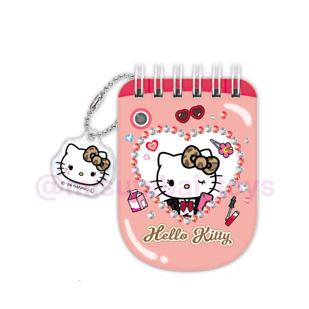 Sanrio Hello Kitty After School Girls 記事簿帶掛飾 (白色)