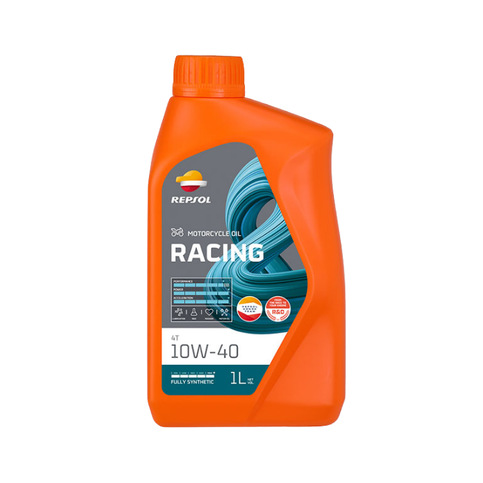 REPSOL RACING 4T 10W40 (1 BOX-12 BOTTLE)
