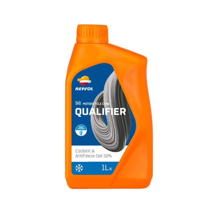 REPSOL QUALIFIER COOLANT & ANTIFREEZE 50% (1L)