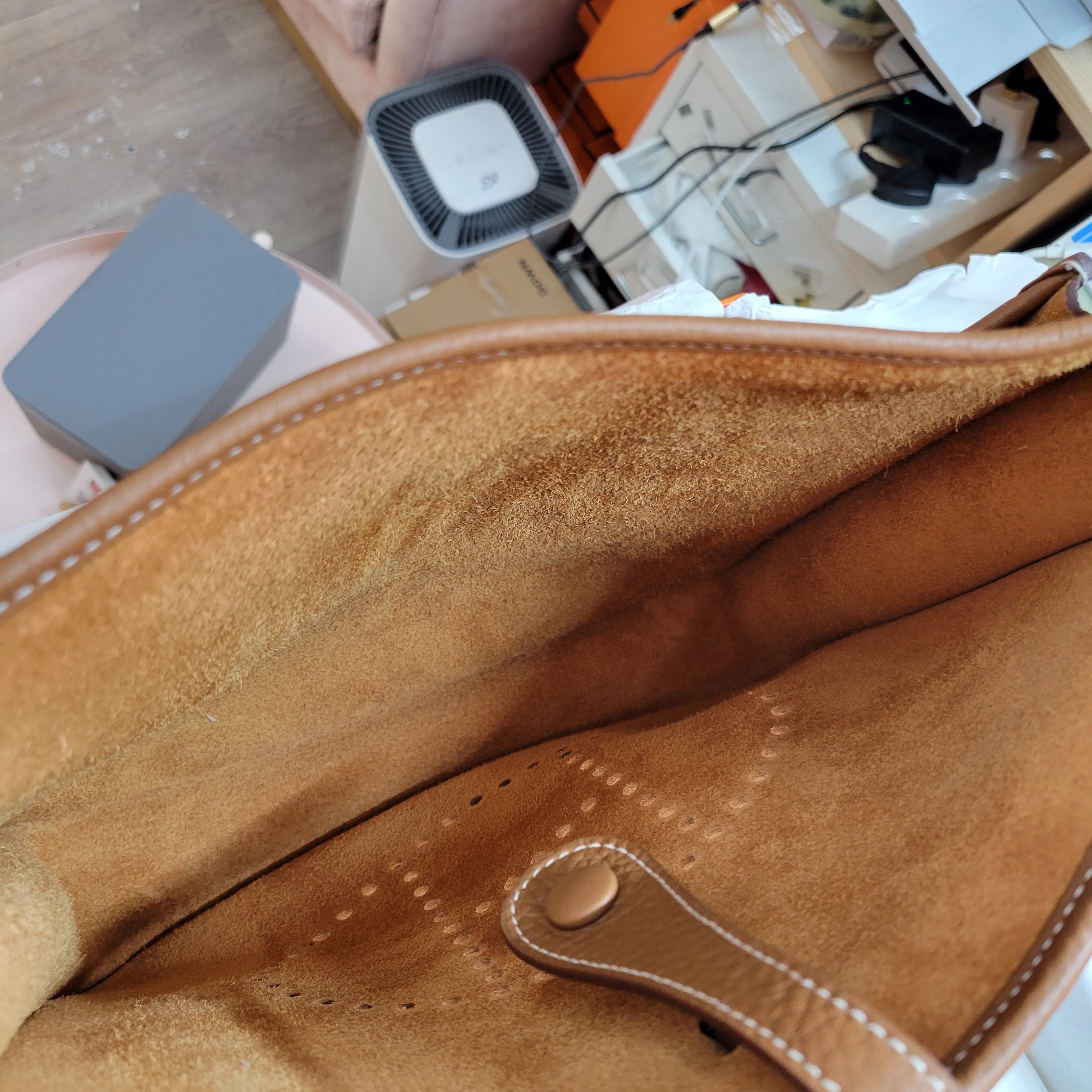 Hermes evelyne 29 gold ck TC 金銀