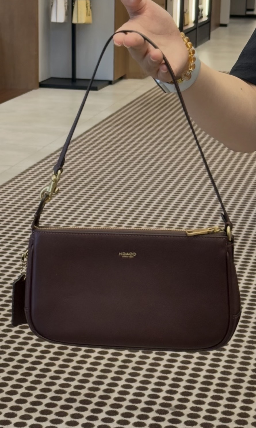 Coach Plaza 18 楓葉棕