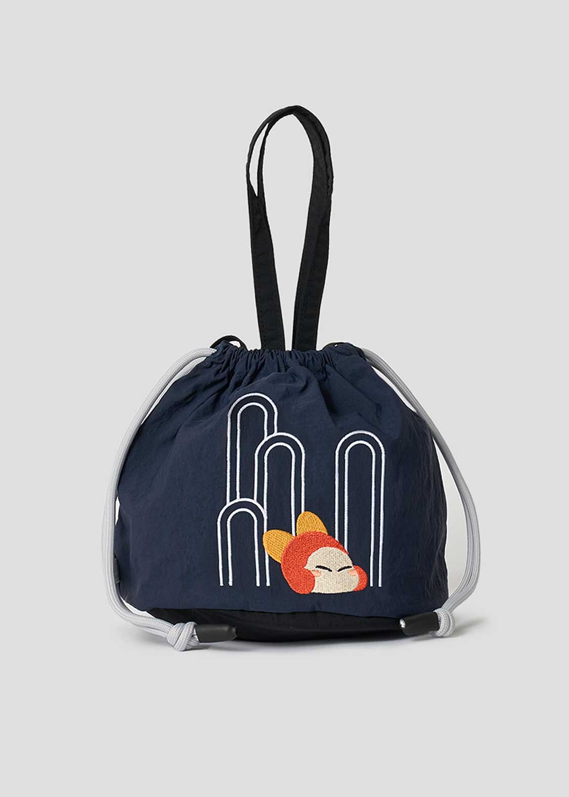 💫 星之卡比｜抽繩刺繡包包