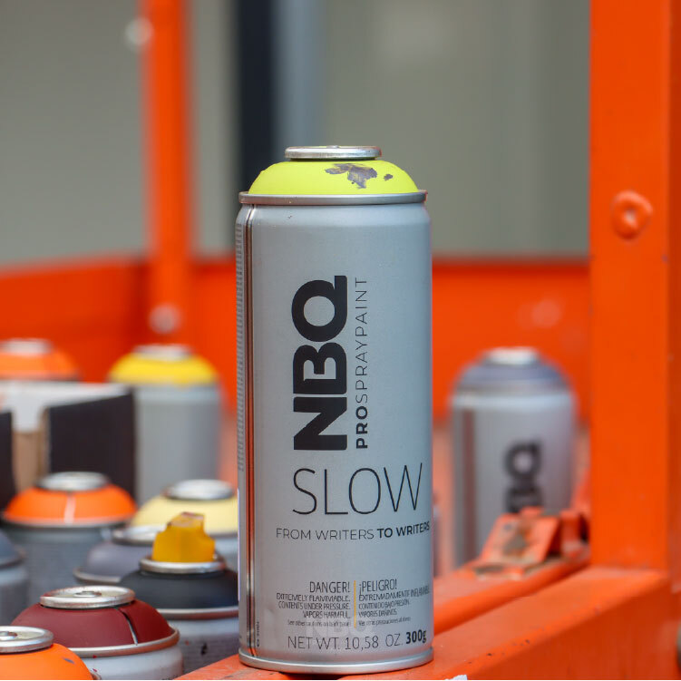 NBQ｜SLOW 控壓細節噴漆｜透明色｜400ml