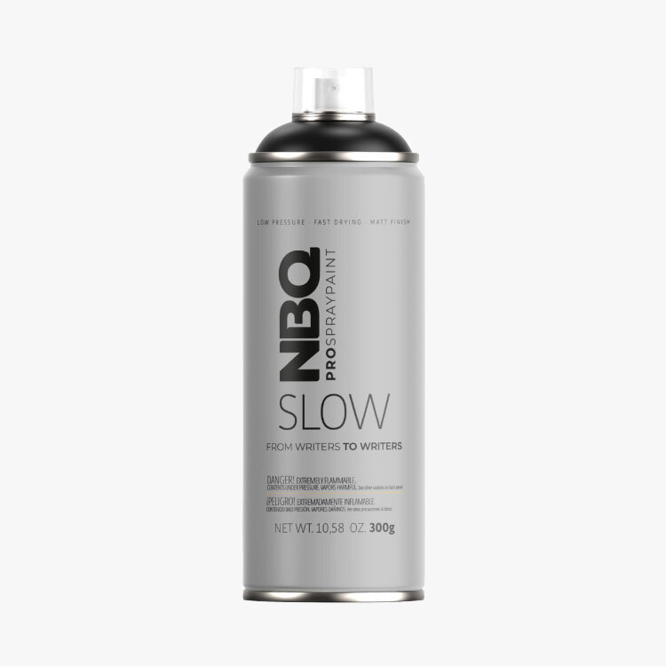 NBQ｜SLOW 控壓細節噴漆｜透明色｜400ml