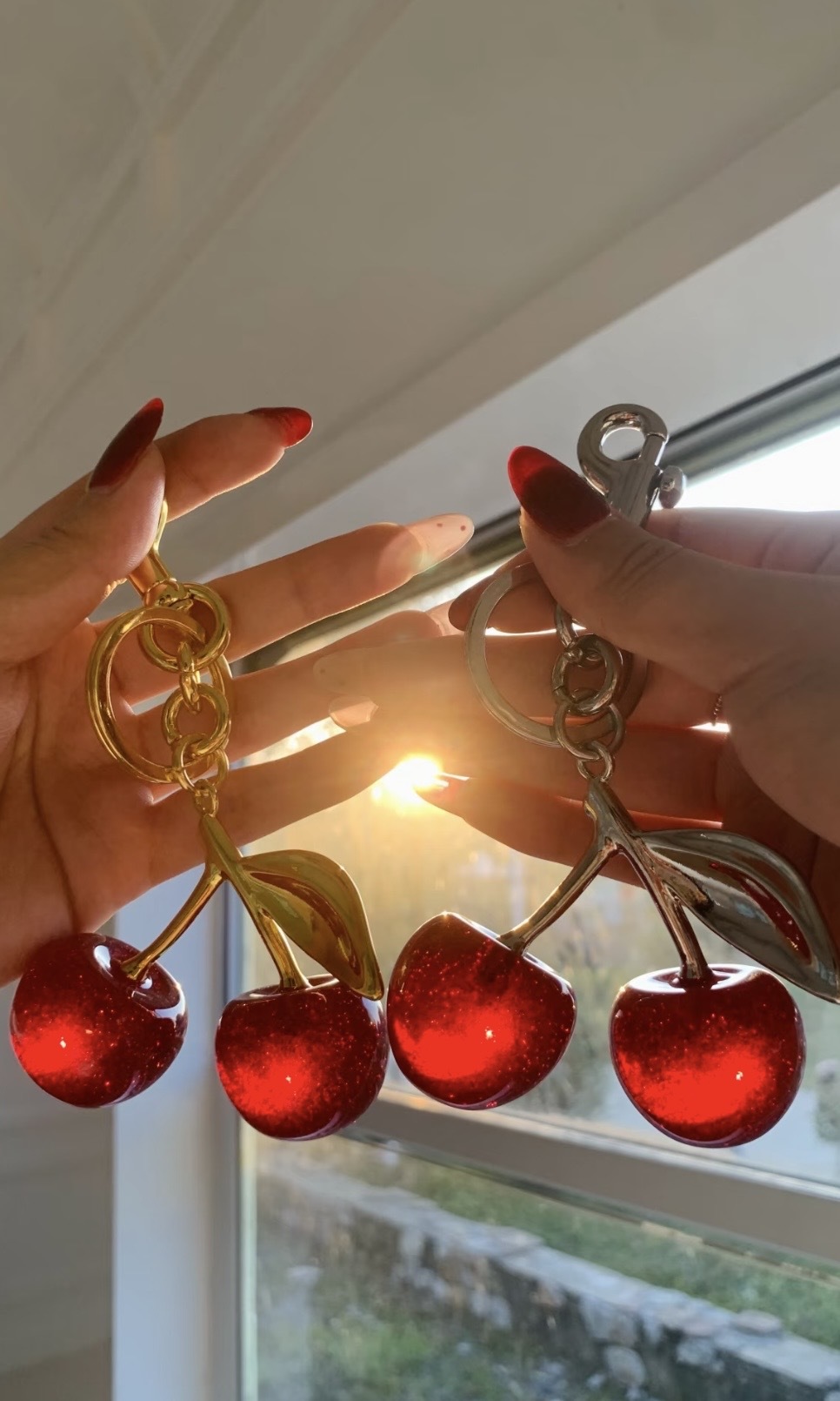 【2色入】Coach車厘子 吊飾