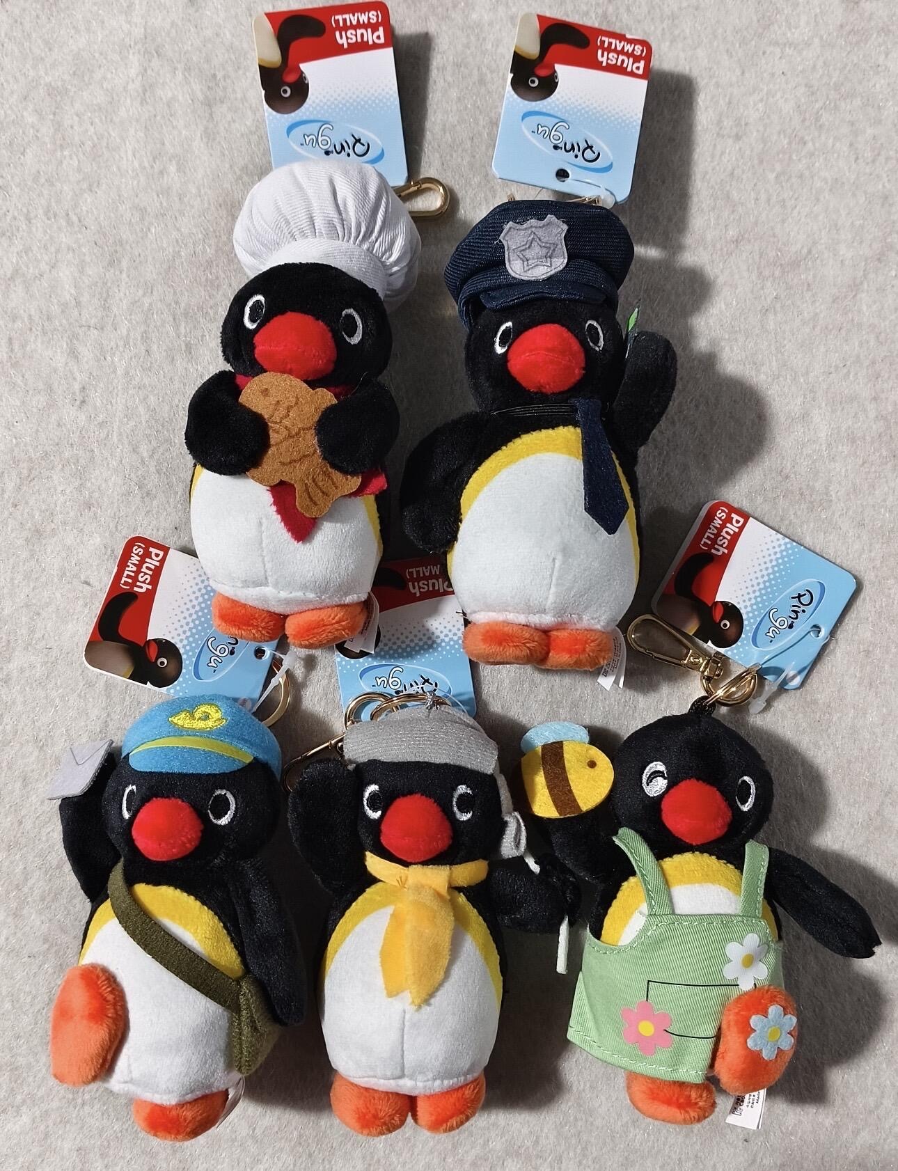 【現貨】韓國 PINGU 職業 裝扮系列 企鵝 娃娃 吊飾 多款可選