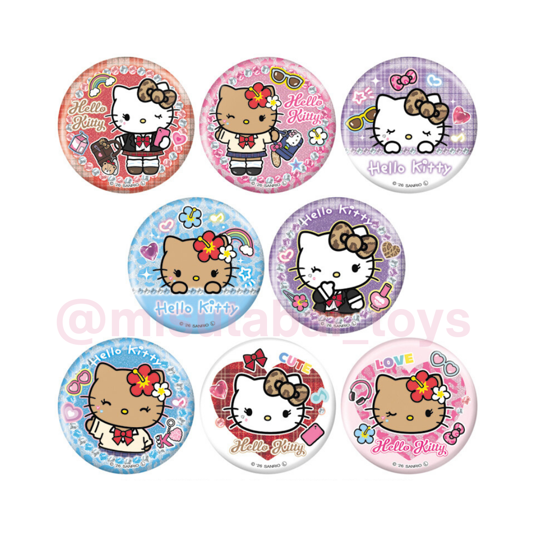 Sanrio Hello Kitty After School Girls 閃亮徽章盲盒