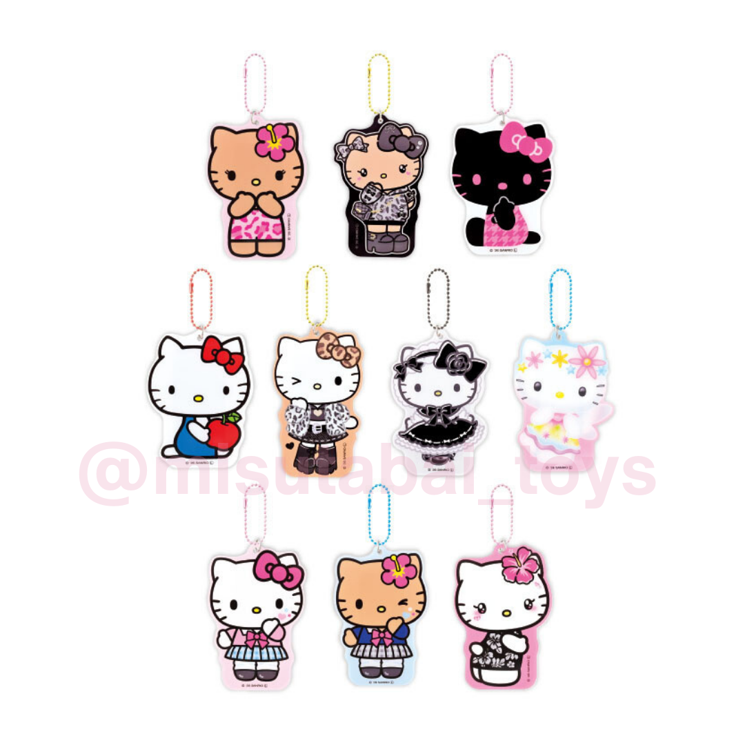 Sanrio Hello Kitty After School Girls 壓克力鑰匙圈盲盒