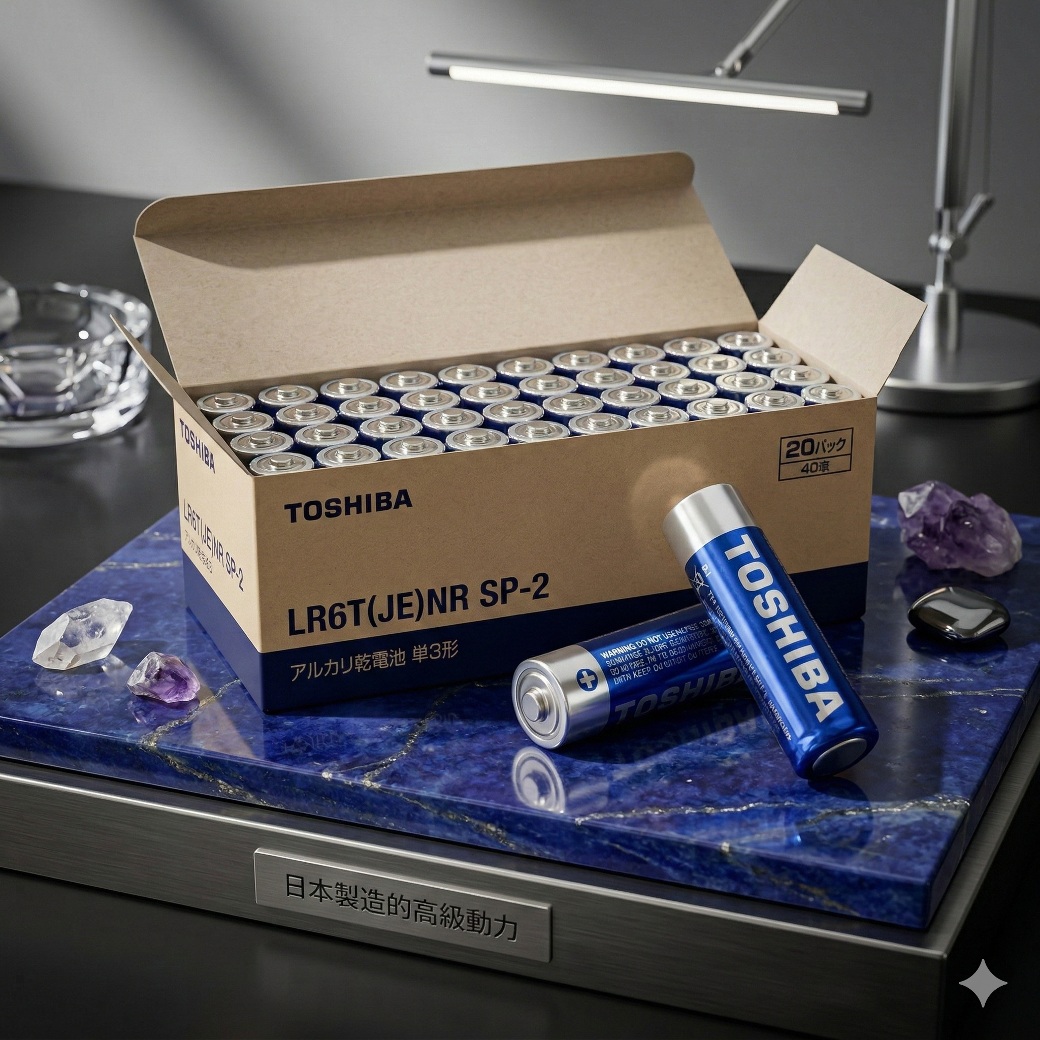 【現貨】AQ120102 TOSHIBA AA 鹼性電池 (40粒裝)