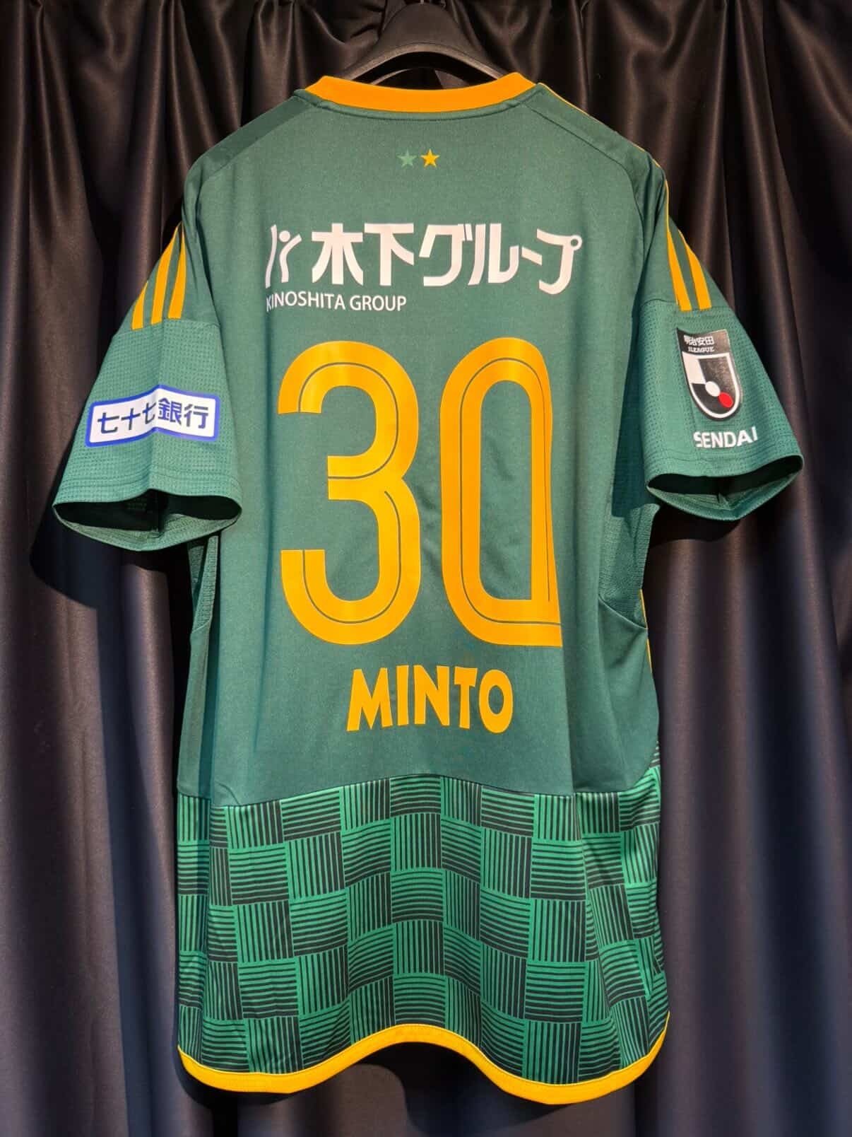 2024 仙台維加泰 30周年特別版 #30 MINTO 西丸 道人 (BRAND NEW , 10/10)