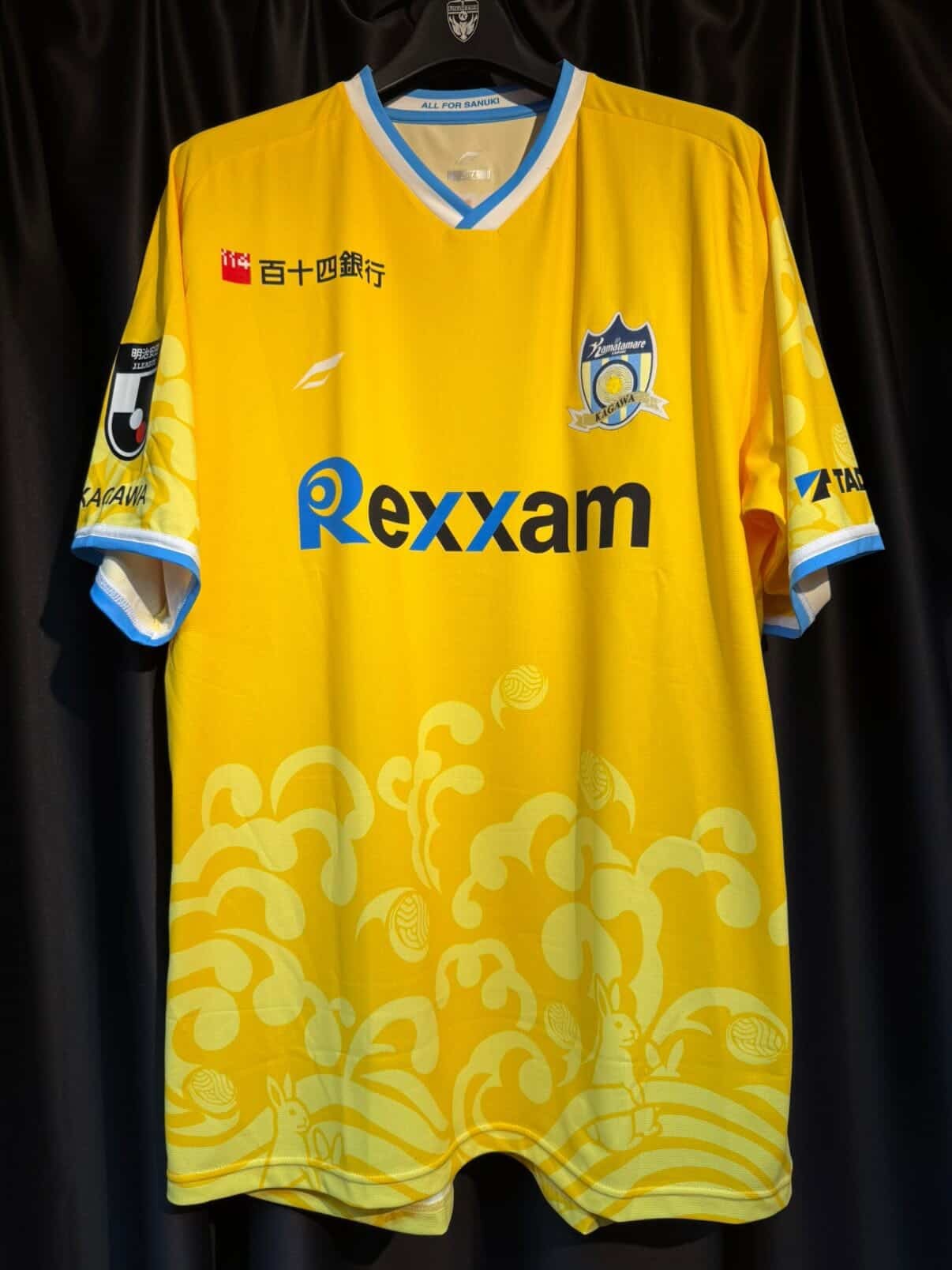 2025 讚岐釜玉海 3RD 球員版球衣 #99 YUYA 附木 雄也 (BRAND NEW , 10/10)