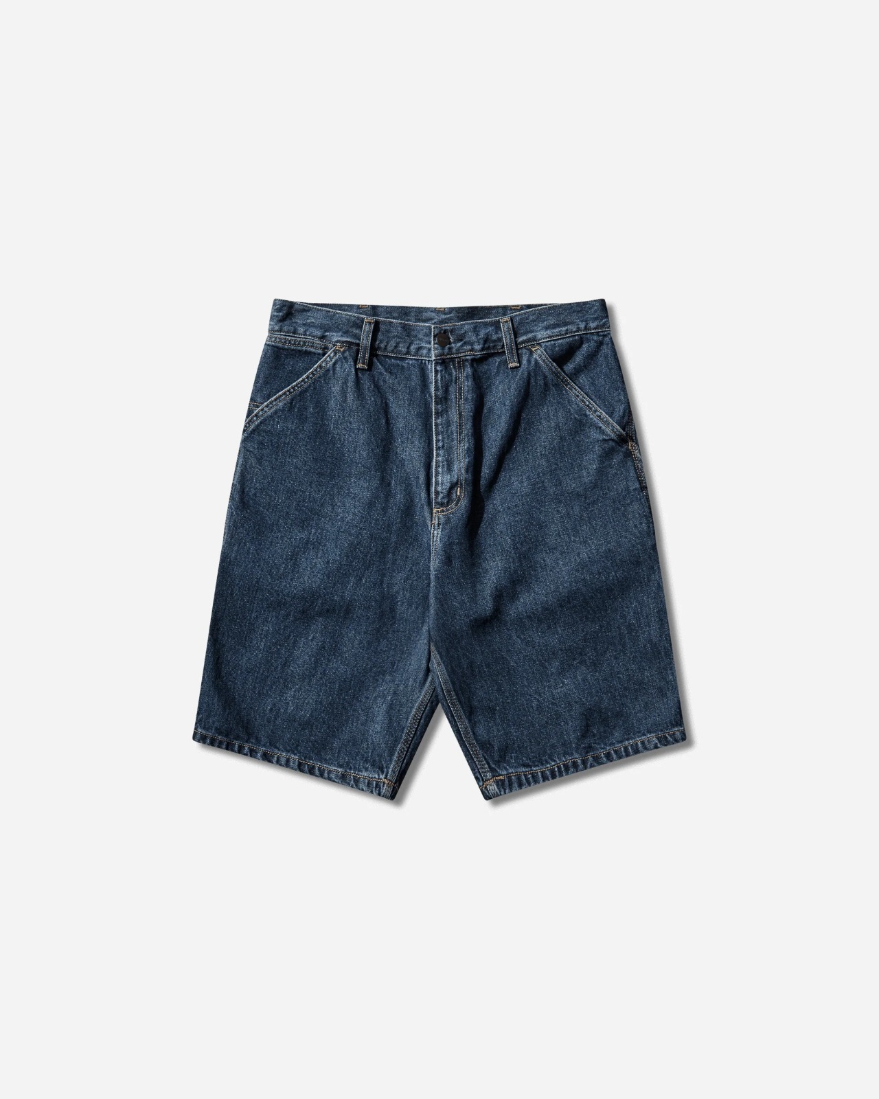 現貨|Carhartt WIP Single Knee Shorts Blue (Stone Washed)
