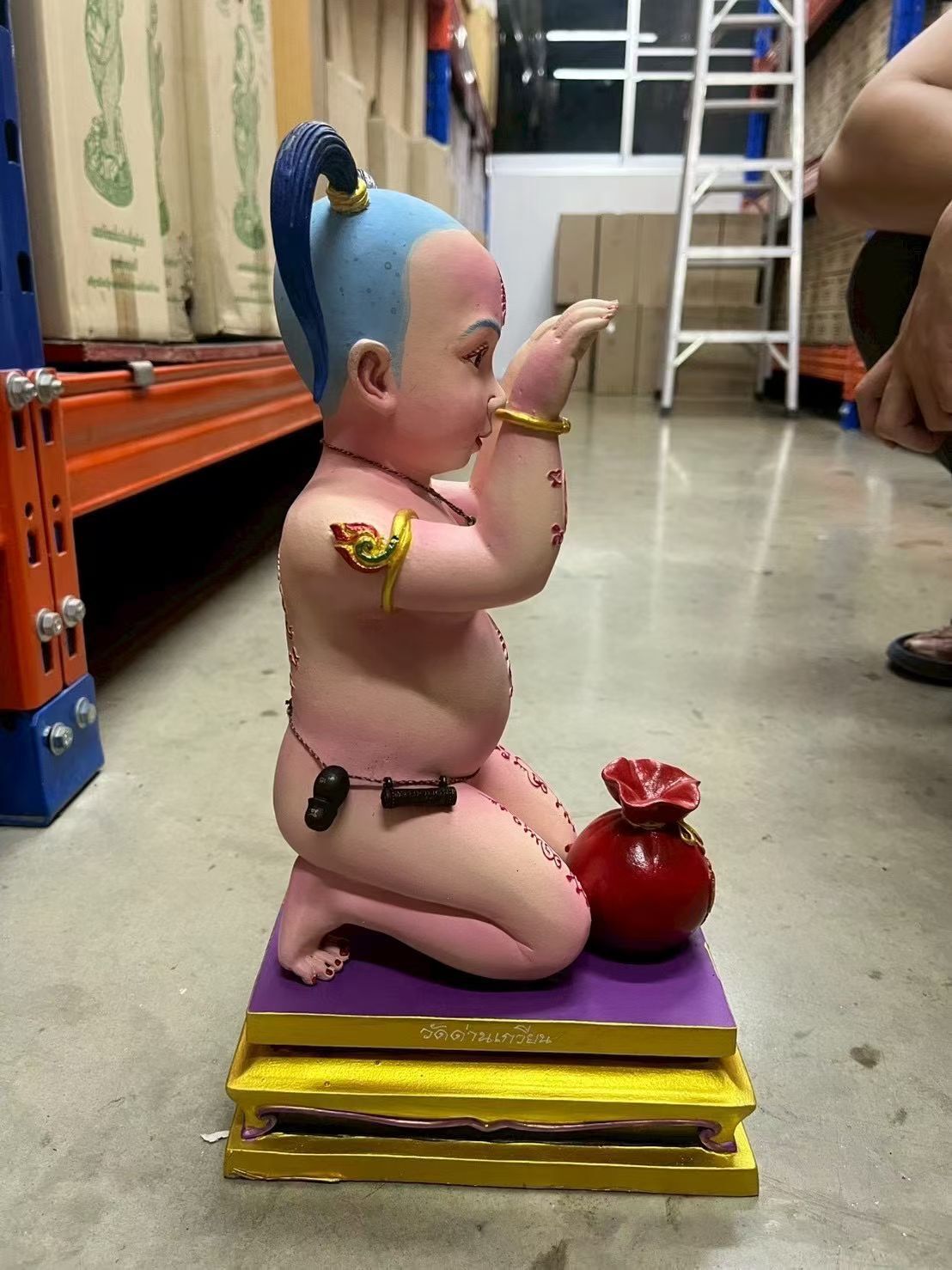 阿贊蘇斌 連同古巴念等眾高僧合力加持 開光 金臉雙煞古曼童