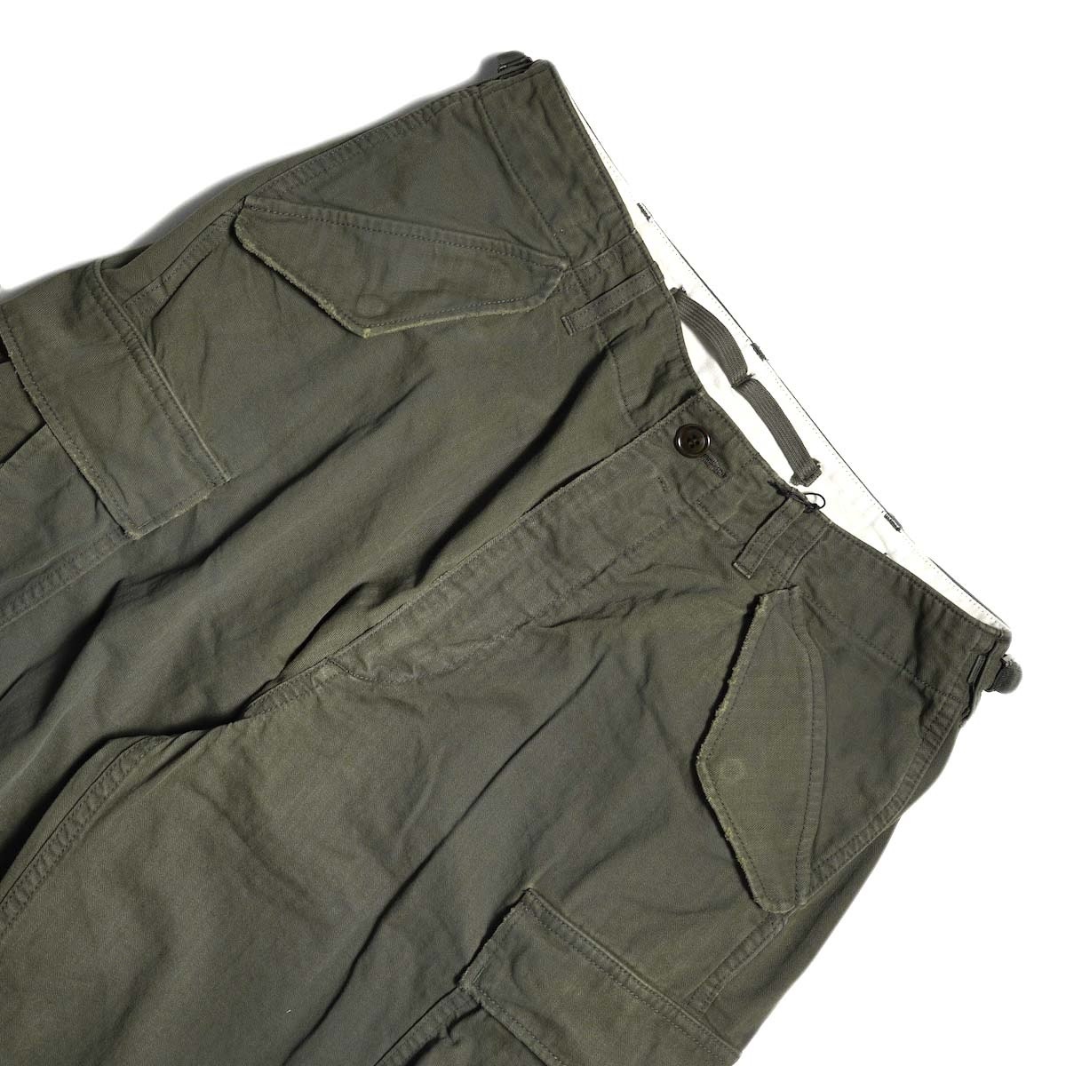 LAST PCS: A.PRESSE 2026 VINTAGE US NAVY M-51 FIELD PANTS (26SAP-04-50) - OLIVE SIZE 3 PRE ORDER ITEM (預訂中)