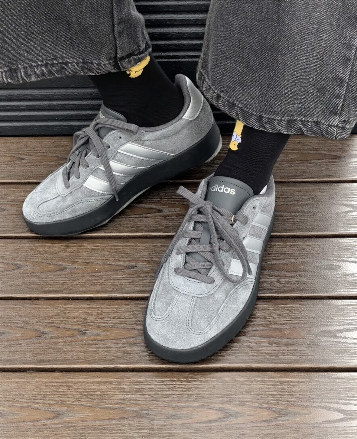 【OWN】Adidas Originals BARREDA 德訓鞋 舒適 百搭 麂皮 不分男女 深灰色 KH6999