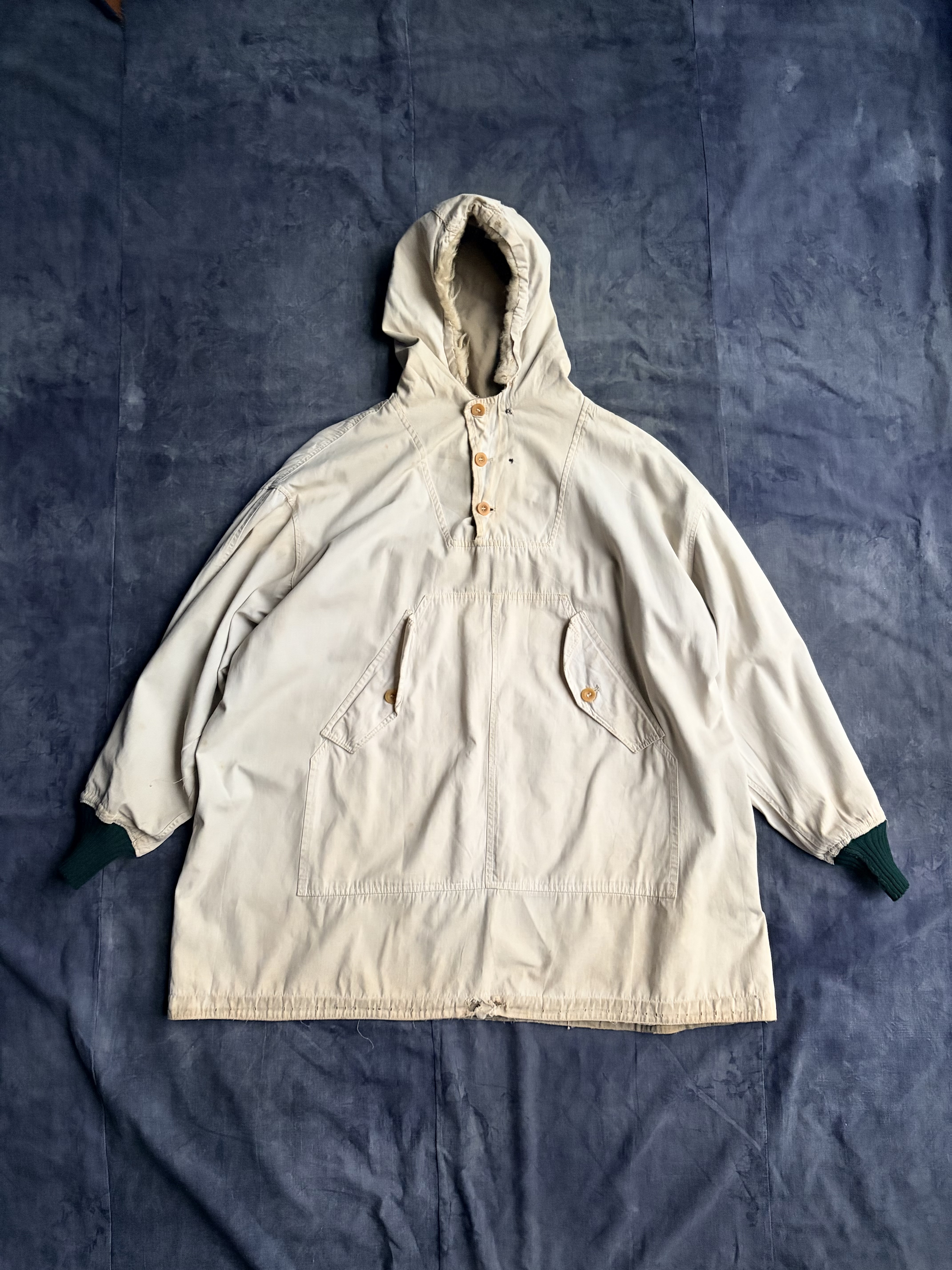 40s US Army M-1942 Snow Reversible Parka / 美軍寒帶部隊雪地迷彩大衣
