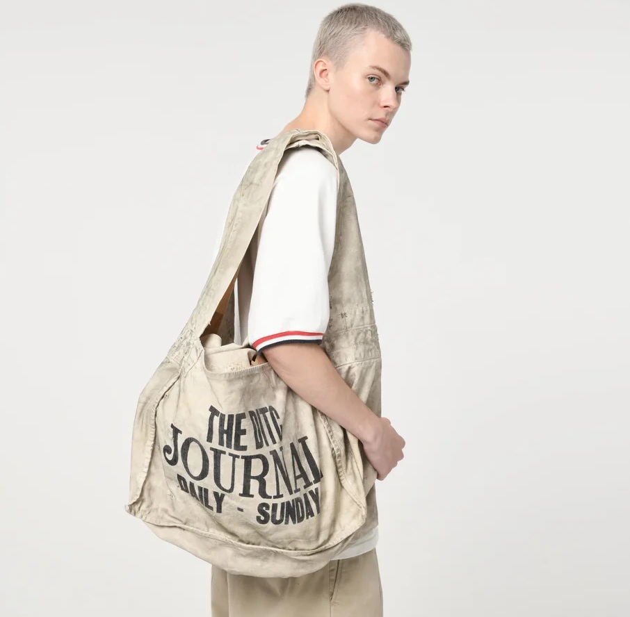 ON SALE: BOWWOW 2025 NEWSPAPER BAG - WHITE AGING PRE ORDER ITEM (預訂中)