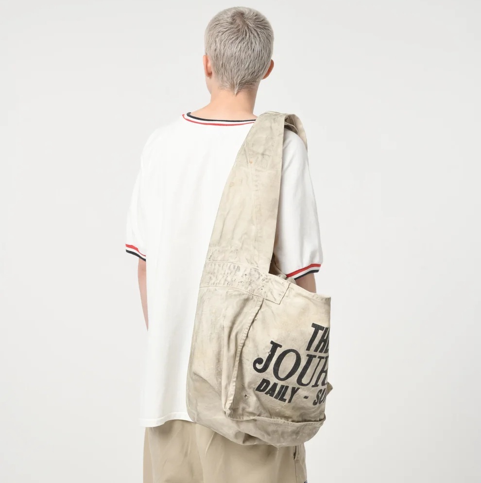 ON SALE: BOWWOW 2025 NEWSPAPER BAG - WHITE AGING PRE ORDER ITEM (預訂中)