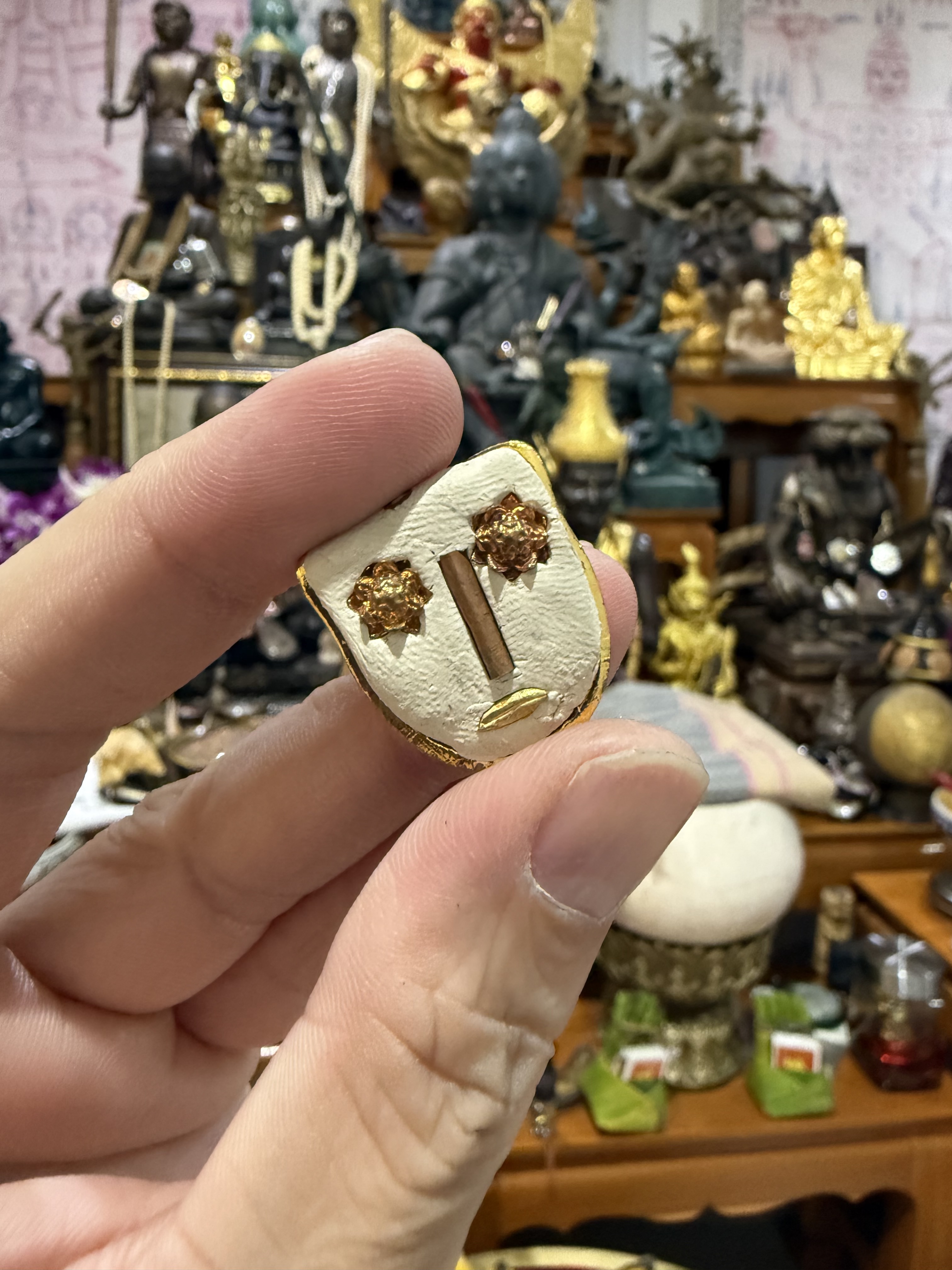 阿贊白 黃金富貴面（KE103）